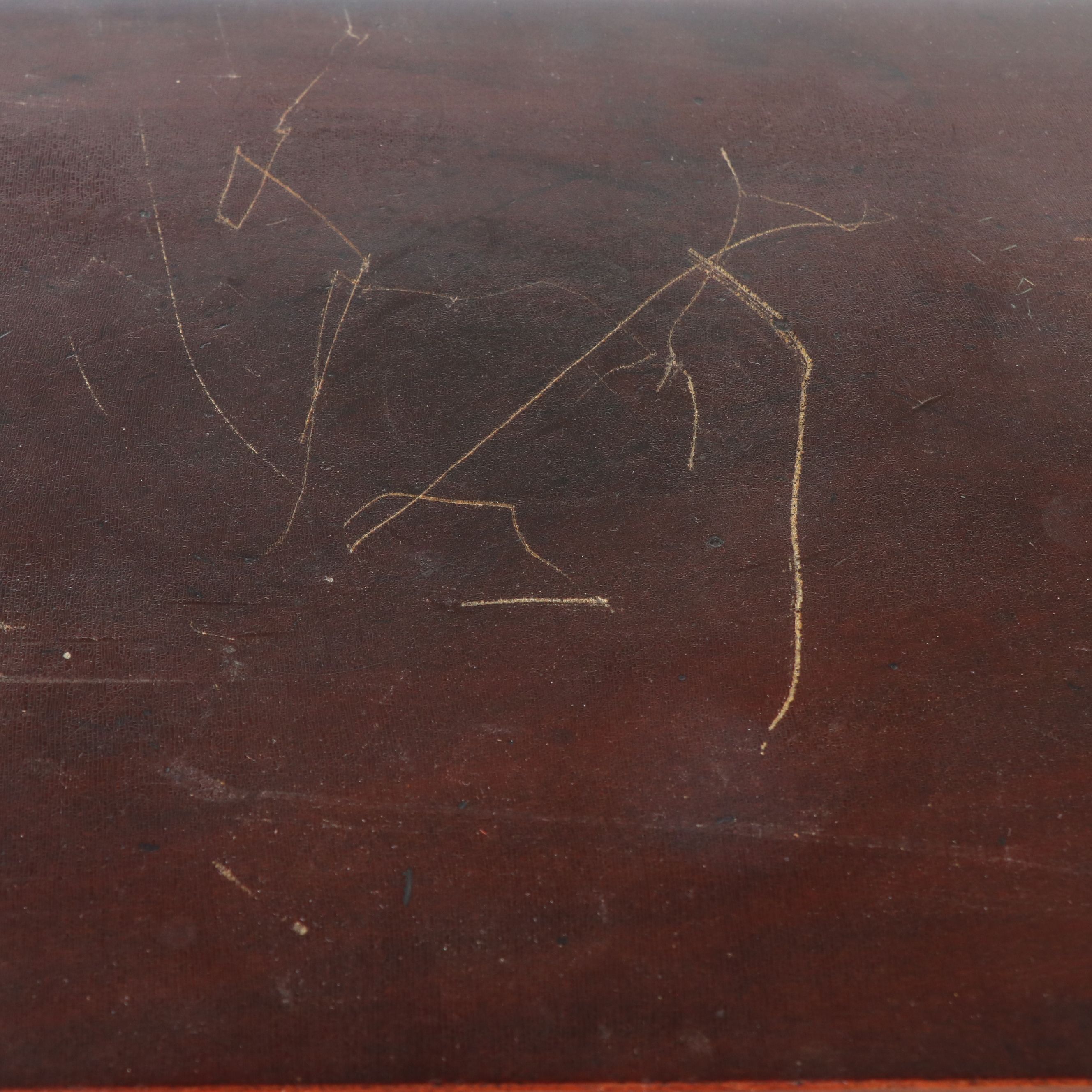 Robert Mitchell Chippendale Style Mahogany Bookcase, Early to Mid-20th Century