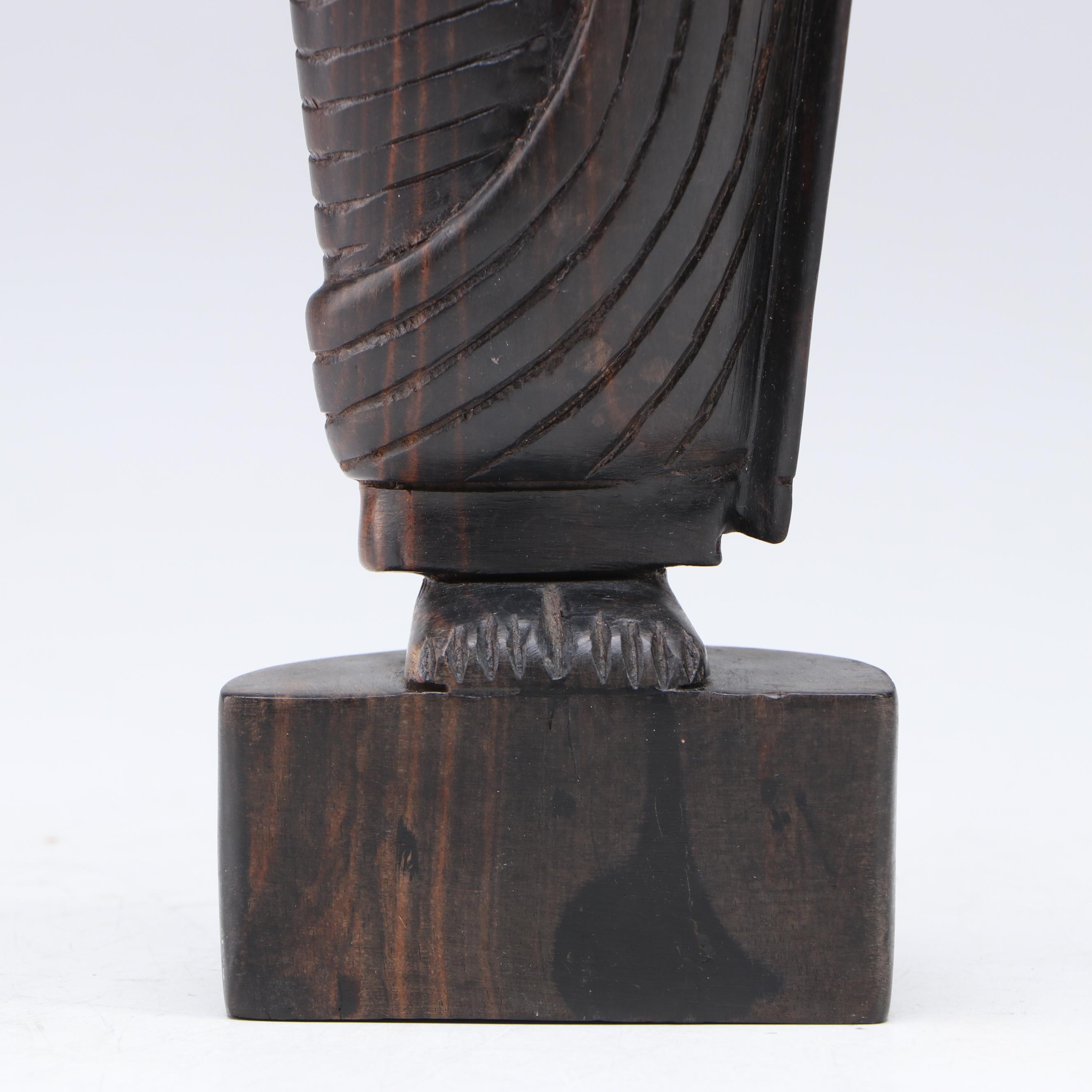 Ironwood Carved Buddha