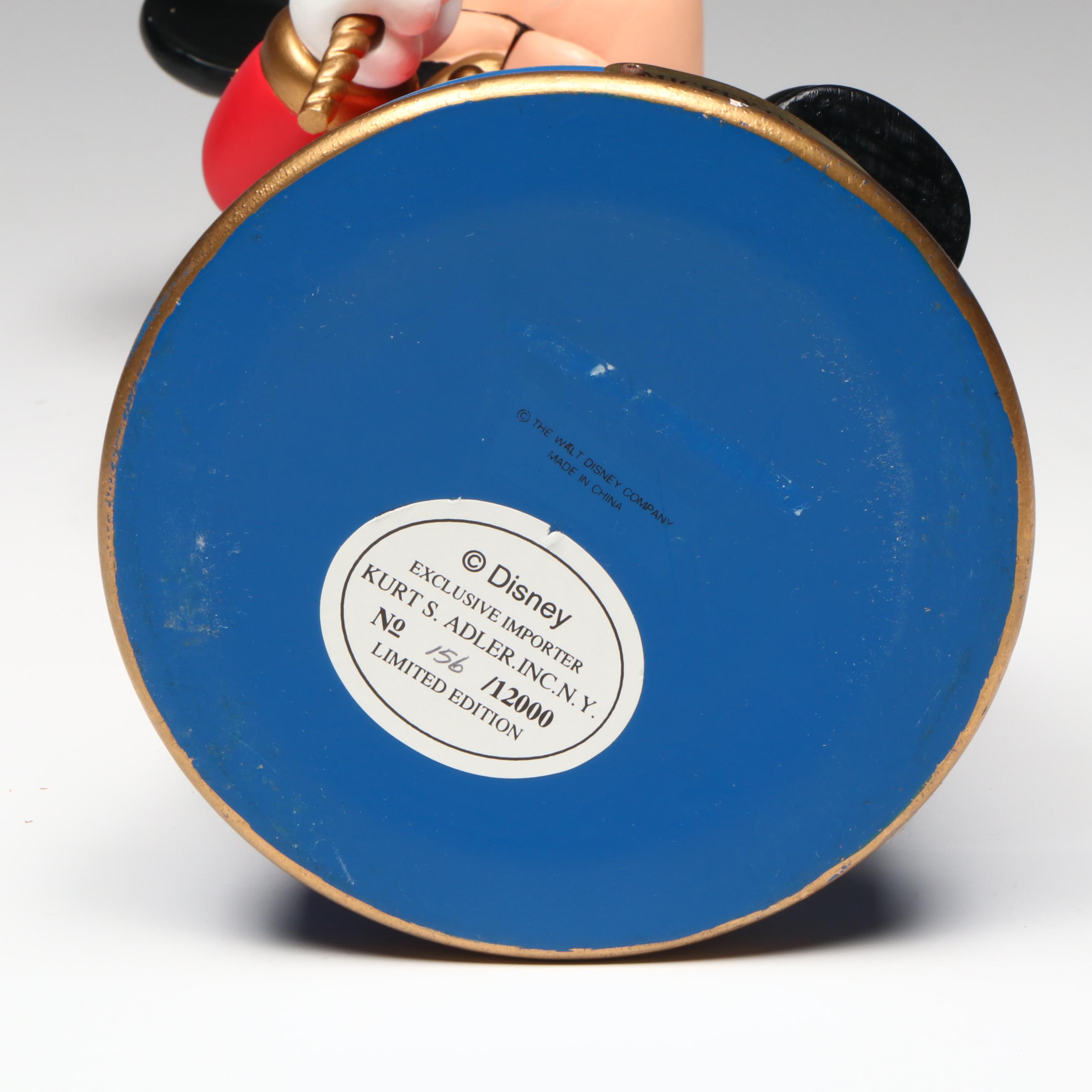 Kurt S. Adler for Disney Limited Edition "Mickey On Parade" Nutcracker