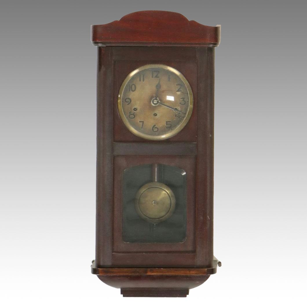 Kienzle Westminster Chime Wall Clock, Late 19th/Early 20th Century