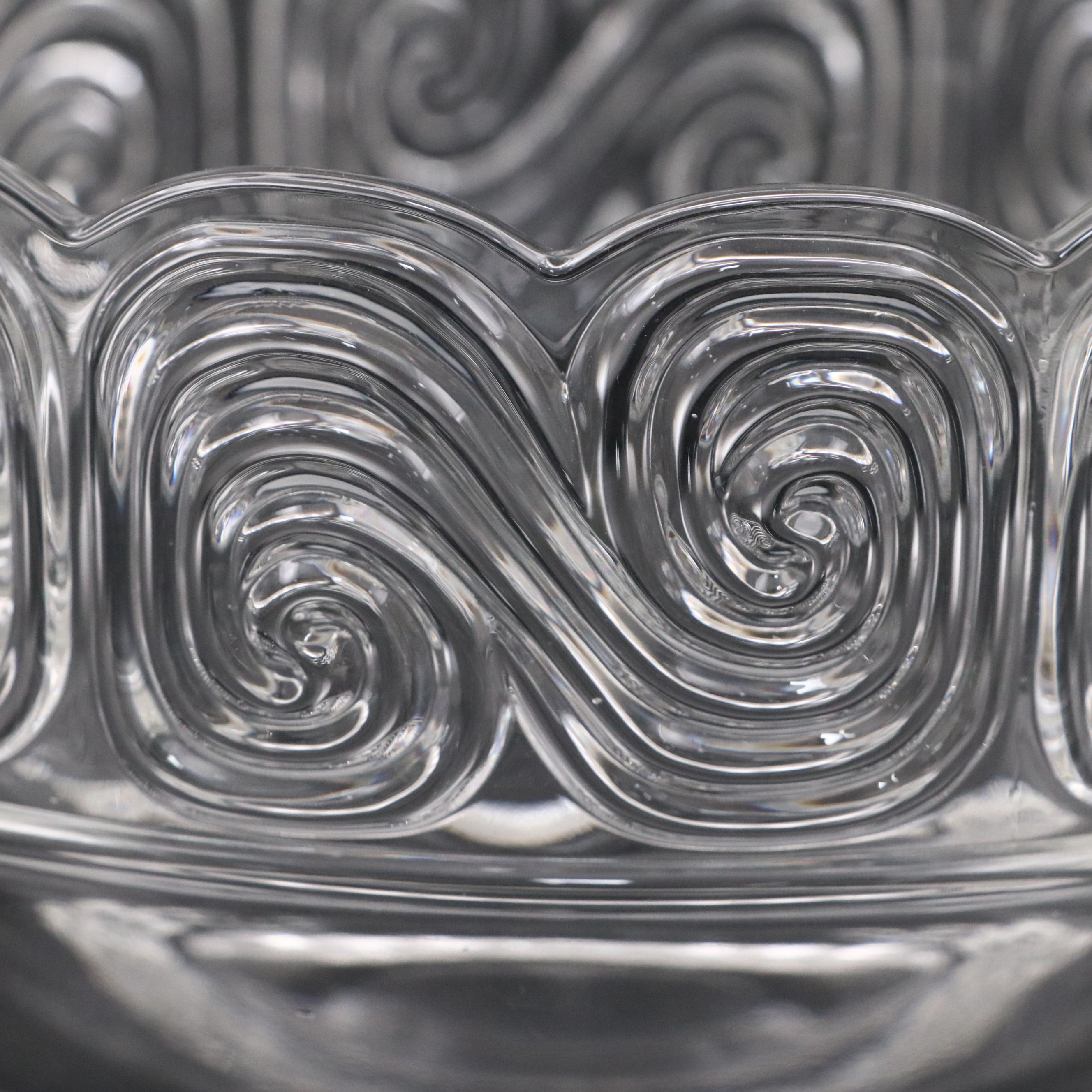 Tiffany & Co. Louis Comfort Tiffany Collection Footed Crystal Bowl