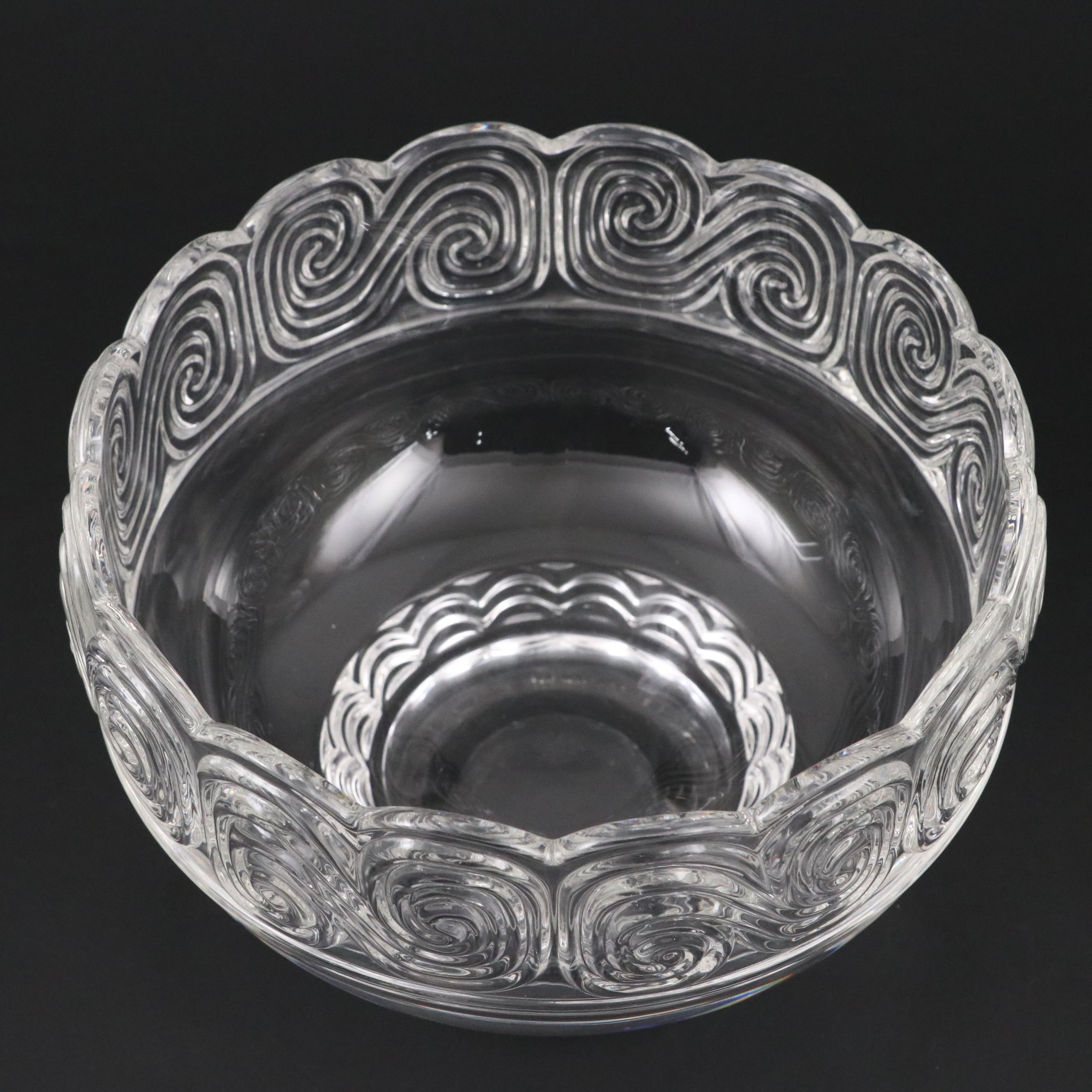 Tiffany & Co. Louis Comfort Tiffany Collection Footed Crystal Bowl