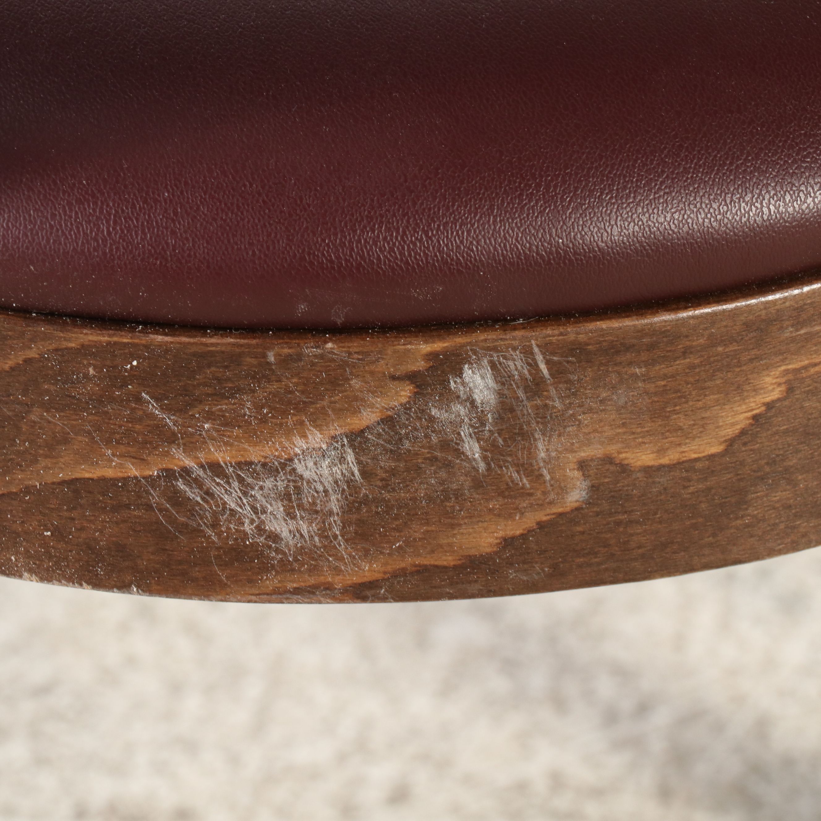 M. Deitz & Sons Laminate and Cast Iron Pub Table with Chairs