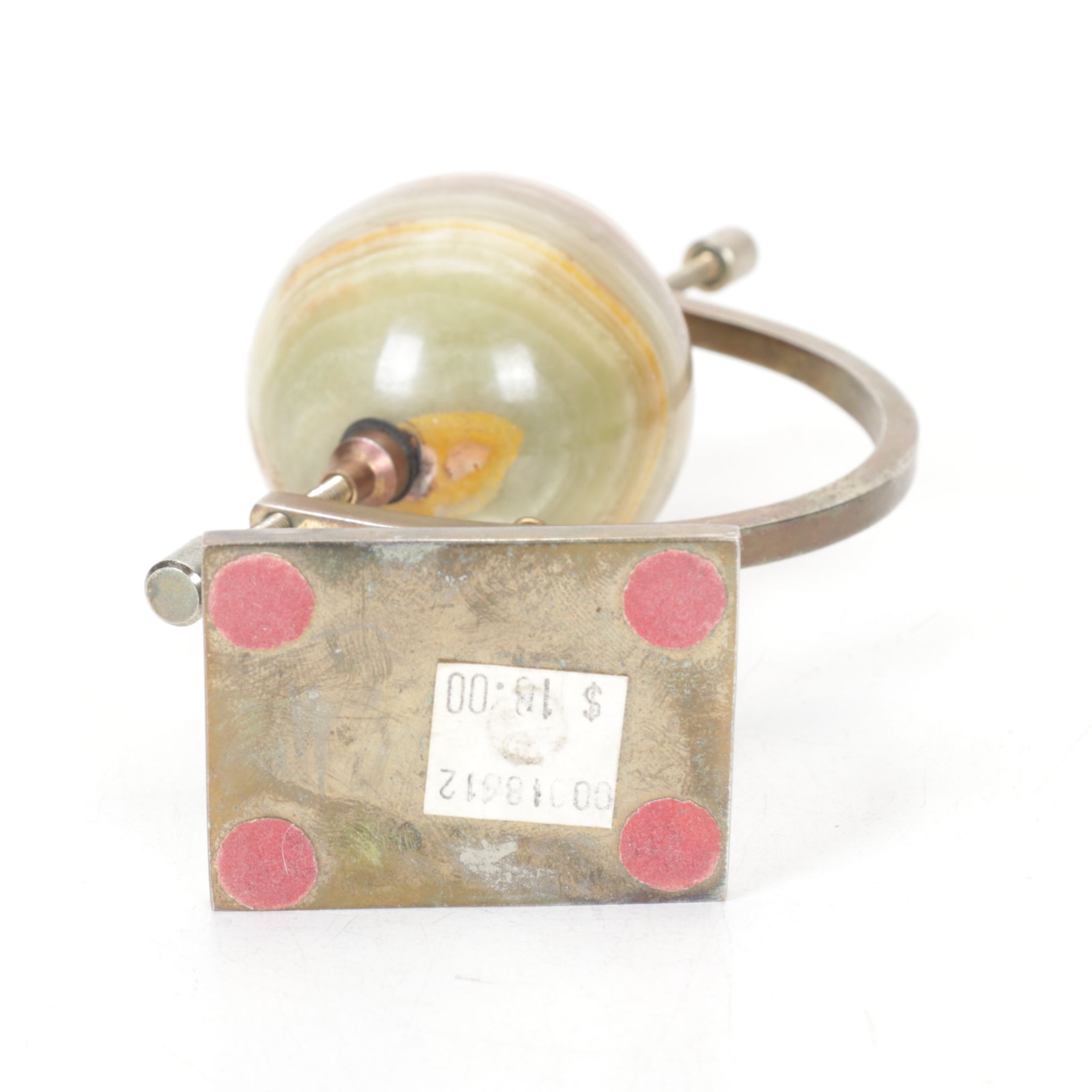 Hand-Crafted Humidor with Souvenir Ashtrays, Banded Calcite Globe & More