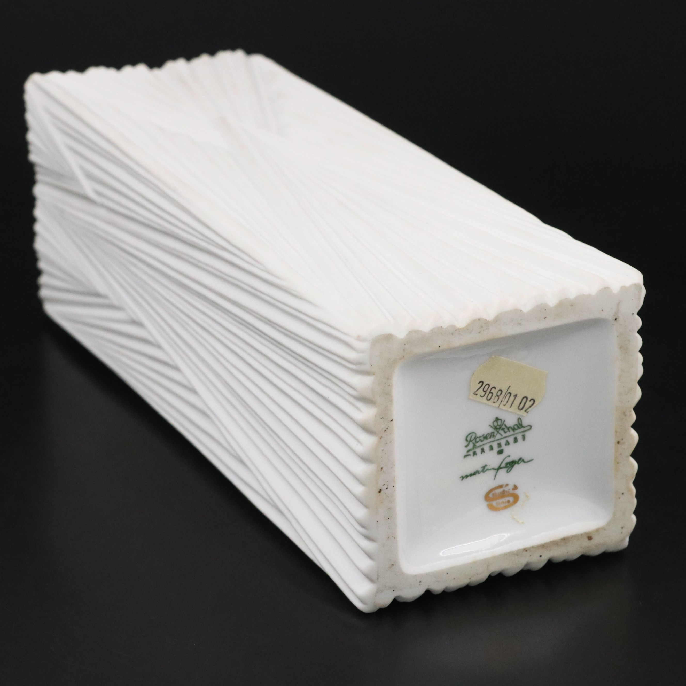 Martin Freyer for Rosenthal Studio-Line Bisque Porcelain Vase