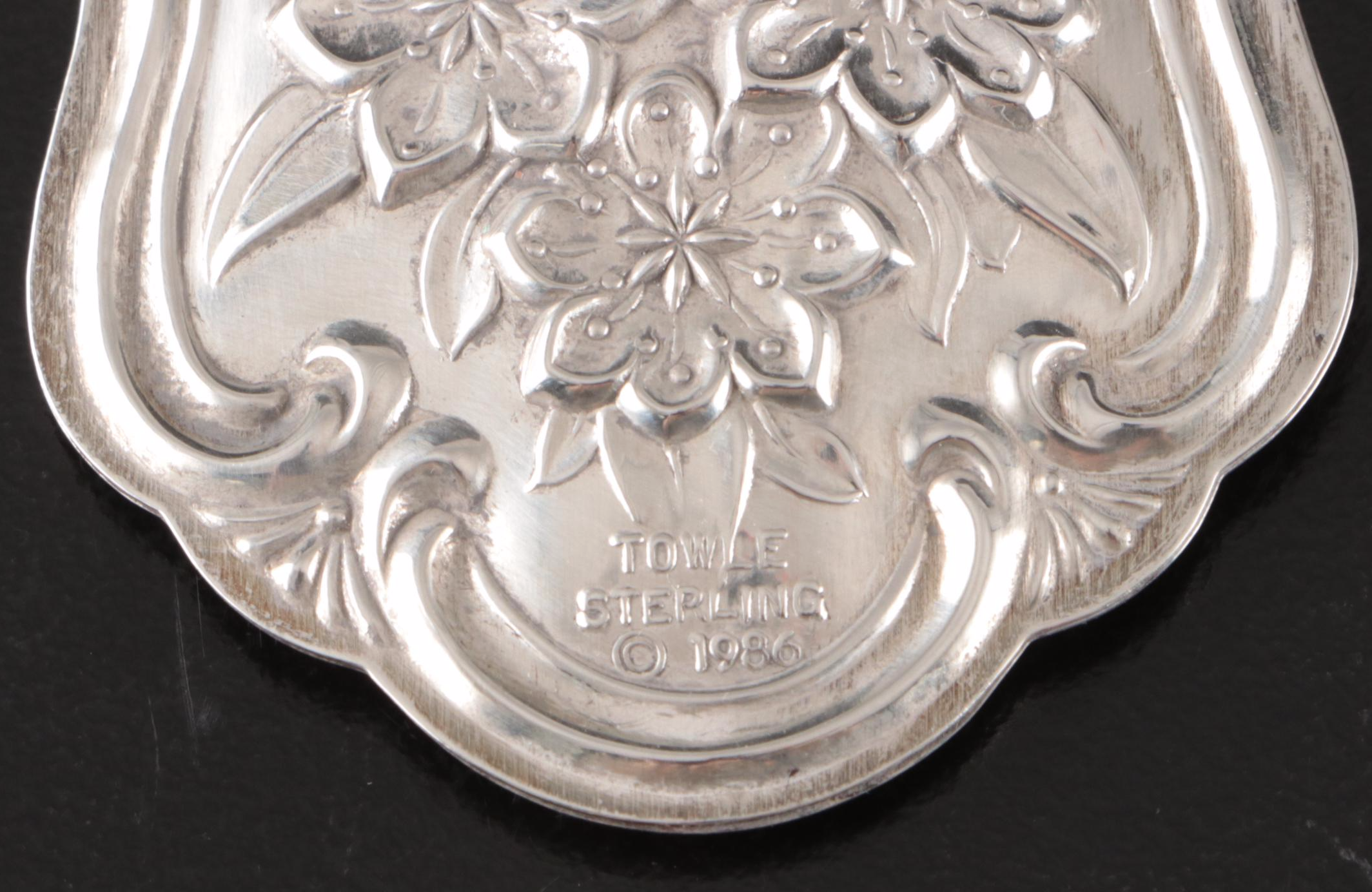 Reed & Barton, Towle, and Gorham Sterling Silver and Silver Plate Ornaments