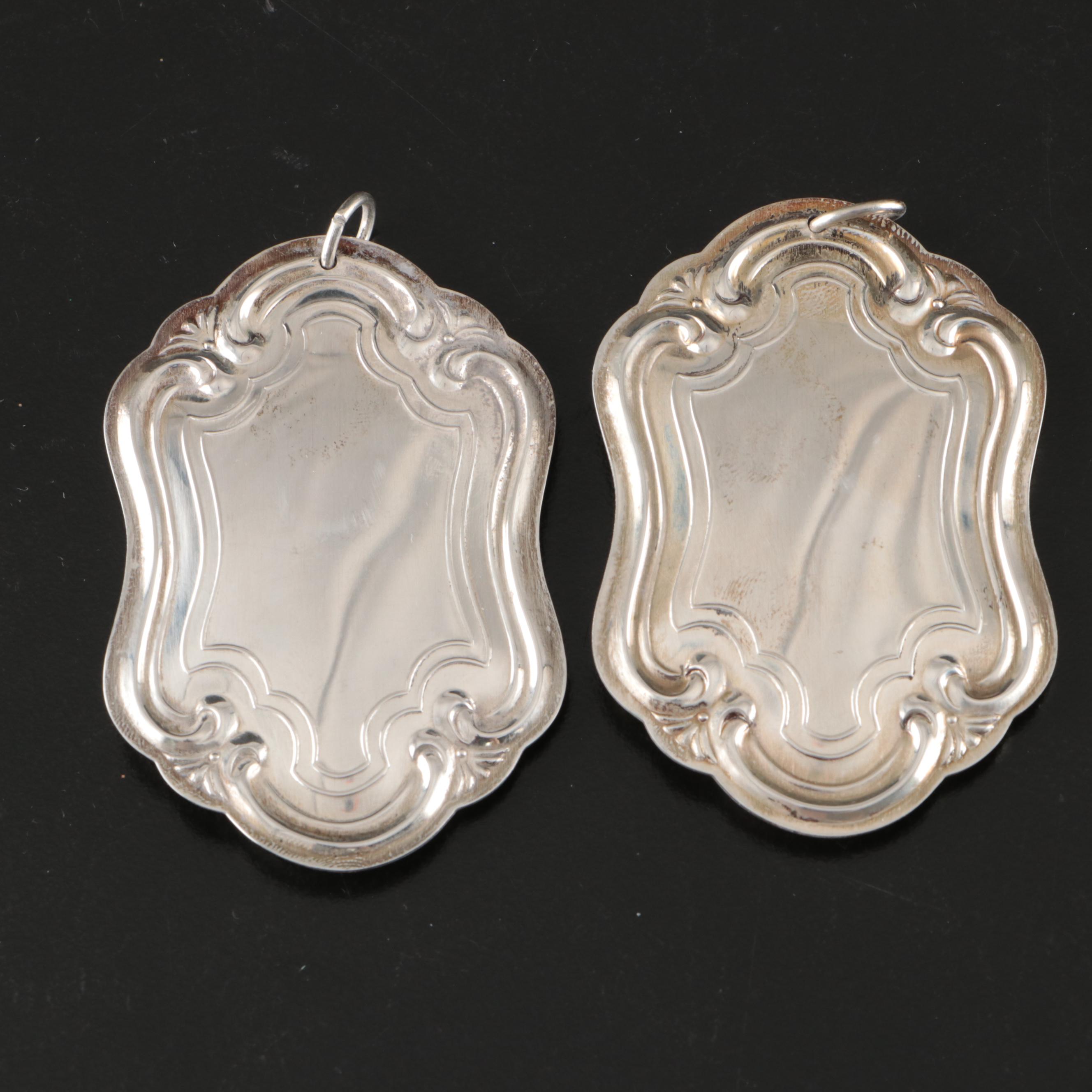 Reed & Barton, Towle, and Gorham Sterling Silver and Silver Plate Ornaments