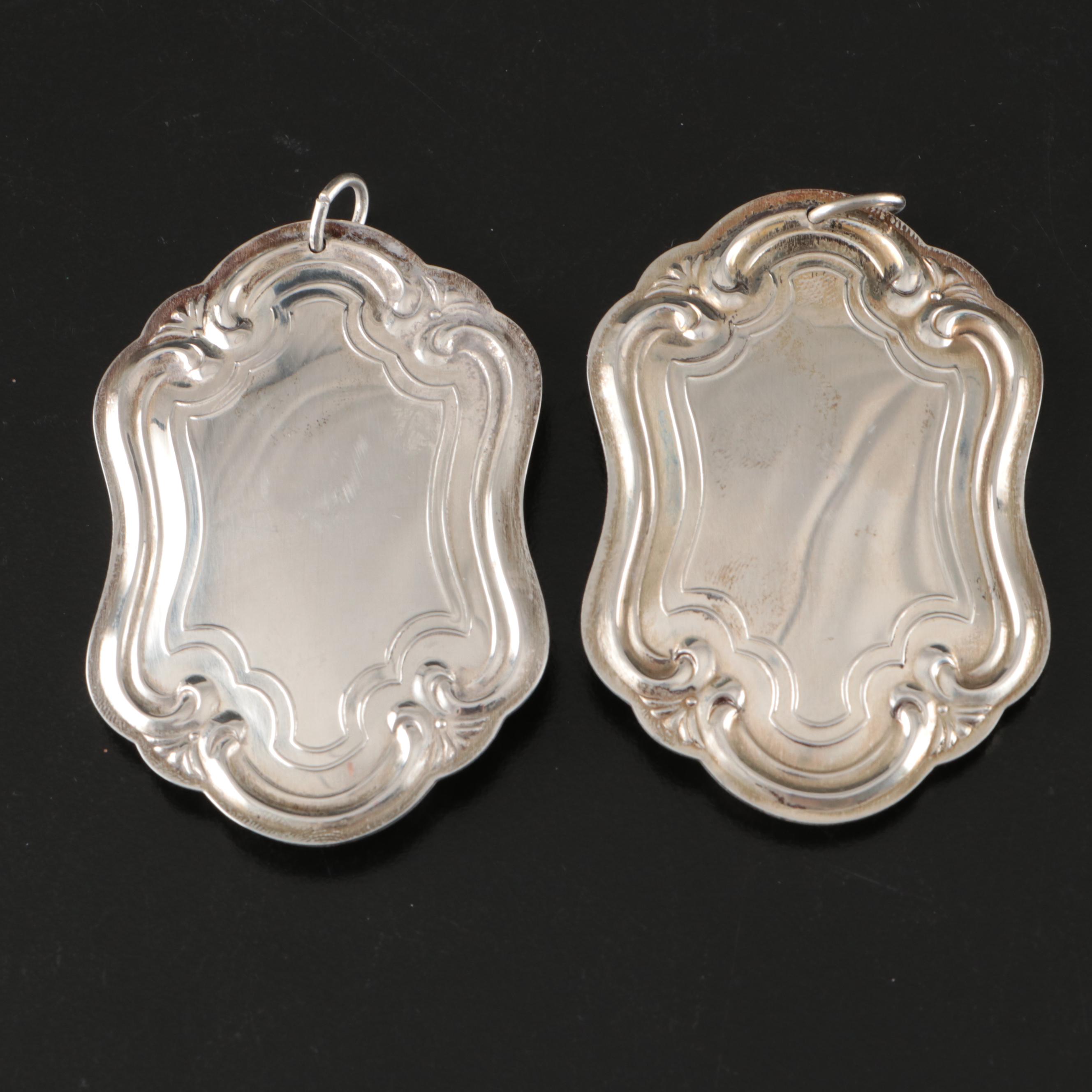 Reed & Barton, Towle, and Gorham Sterling Silver and Silver Plate Ornaments