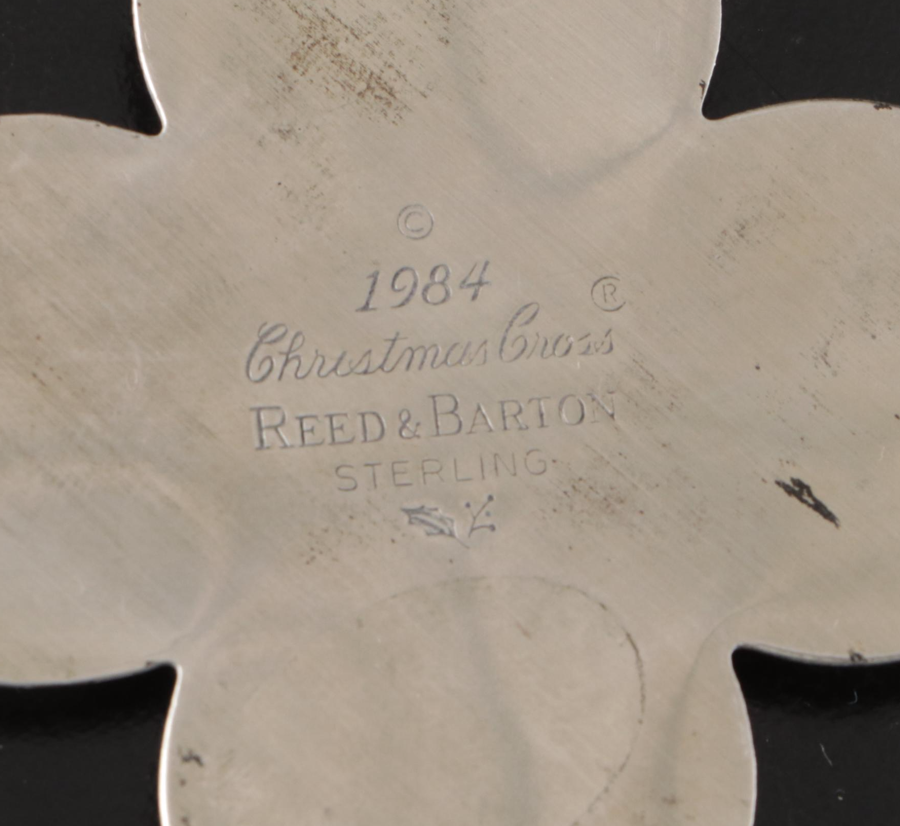 Reed & Barton, Towle, and Gorham Sterling Silver and Silver Plate Ornaments