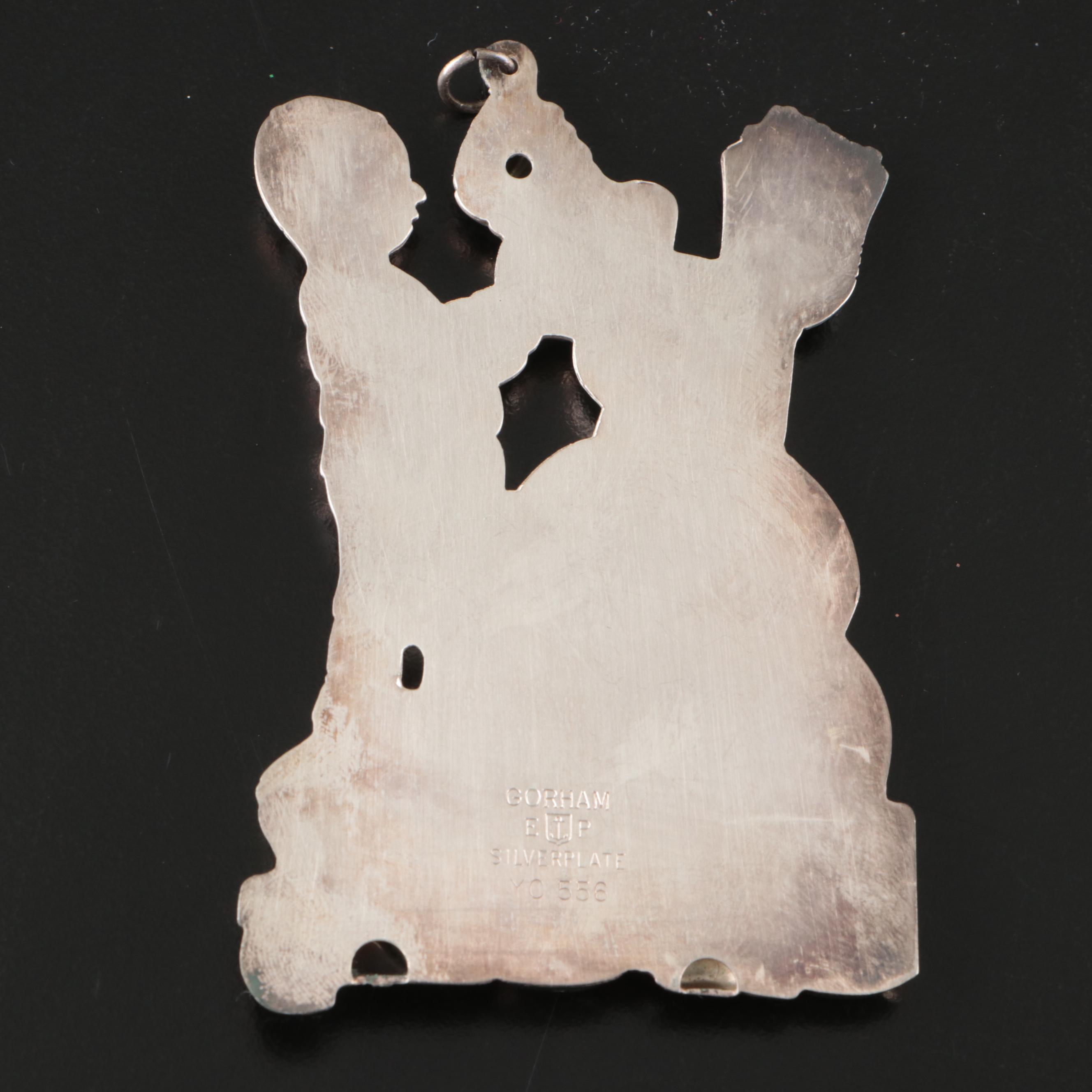 Reed & Barton, Towle, and Gorham Sterling Silver and Silver Plate Ornaments