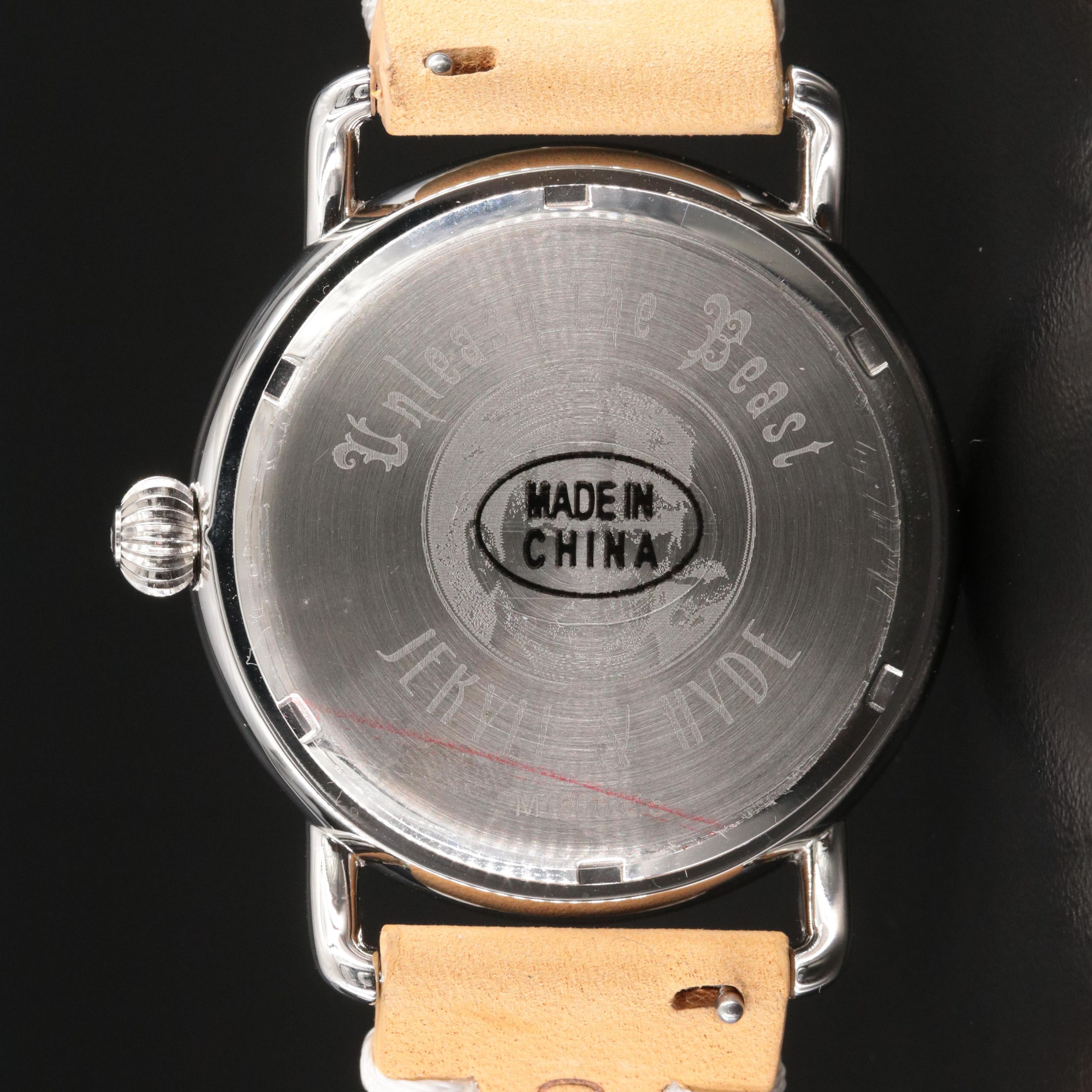 Jekyll & Hyde Unleash the Beast Stainless Steel Watch # 39-14A-RE