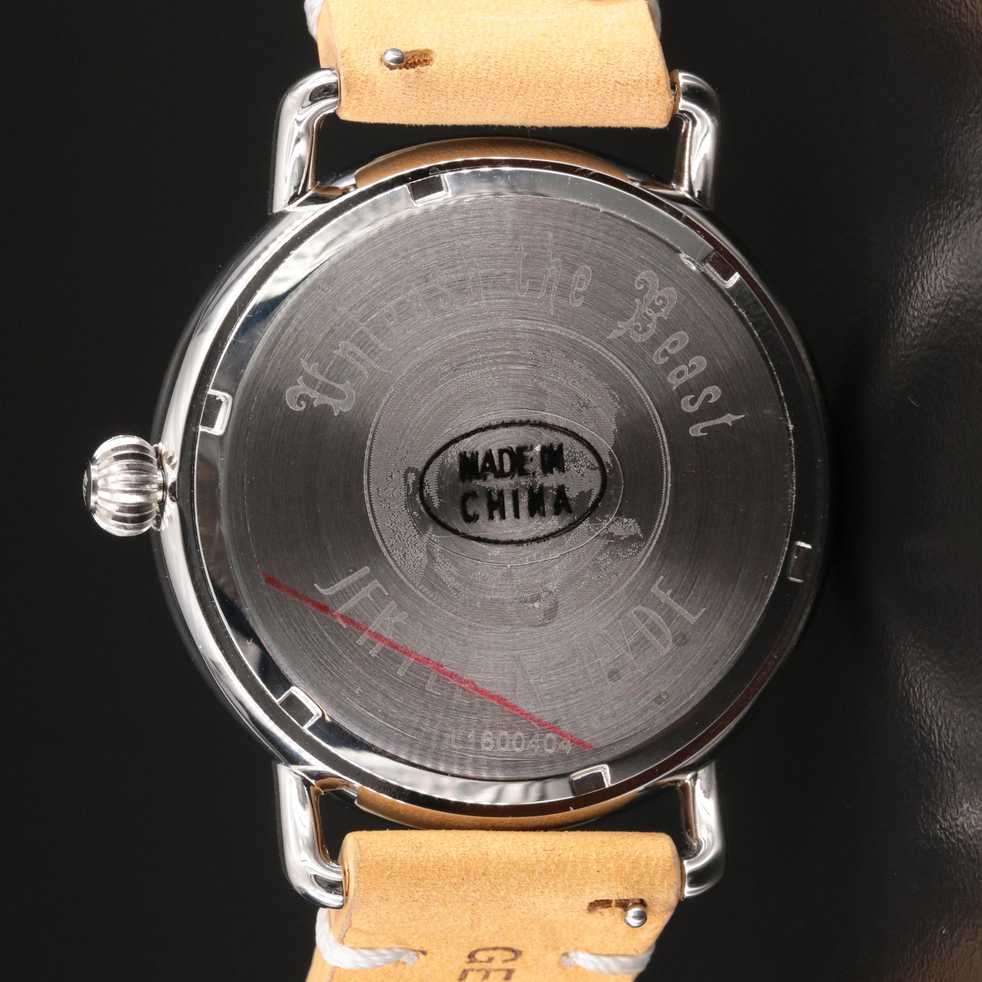 Jekyll & Hyde Unleash the Beast Stainless Steel Watch # 42-14A-RE