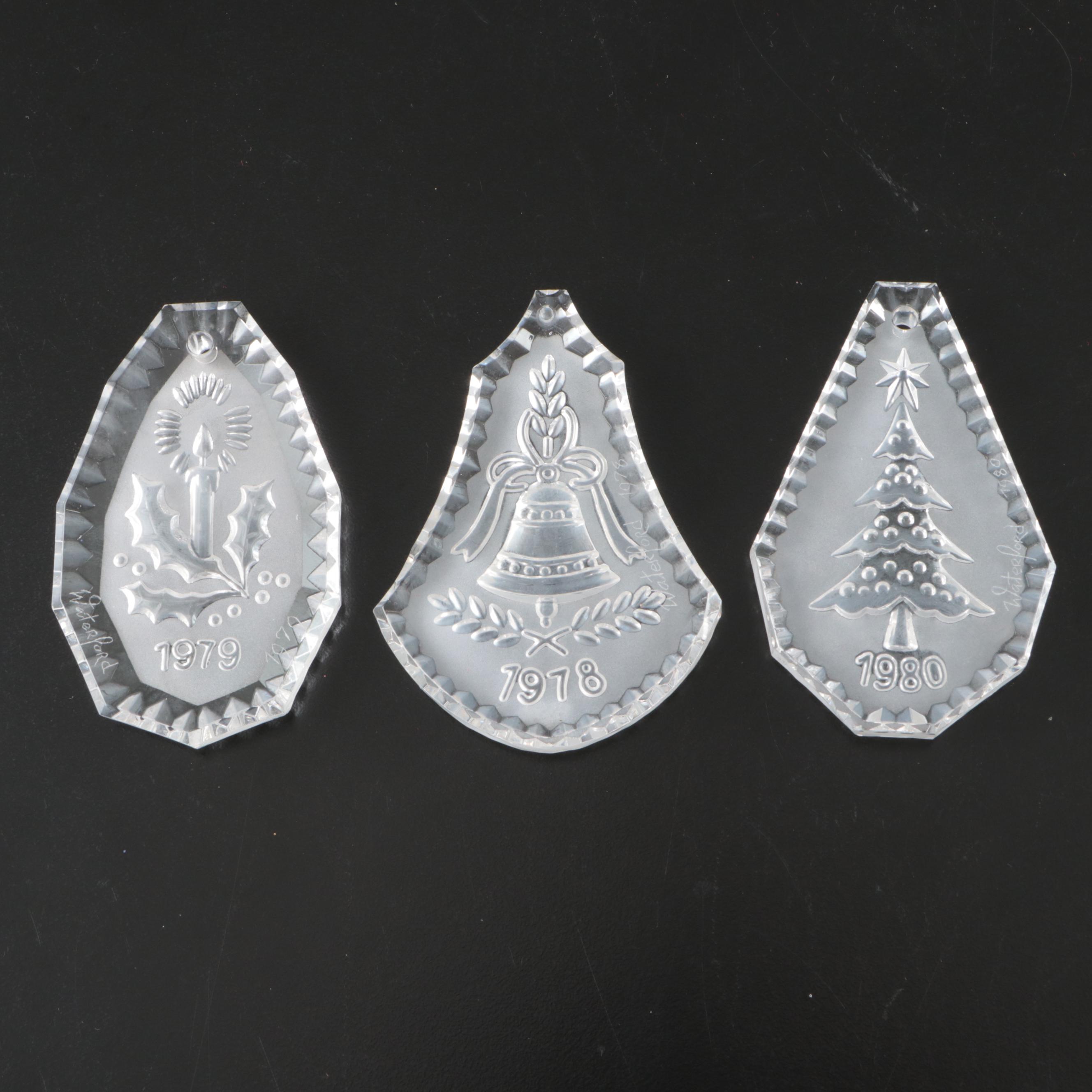 Waterford Crystal Annual Christmas Ornaments, 1978–1985