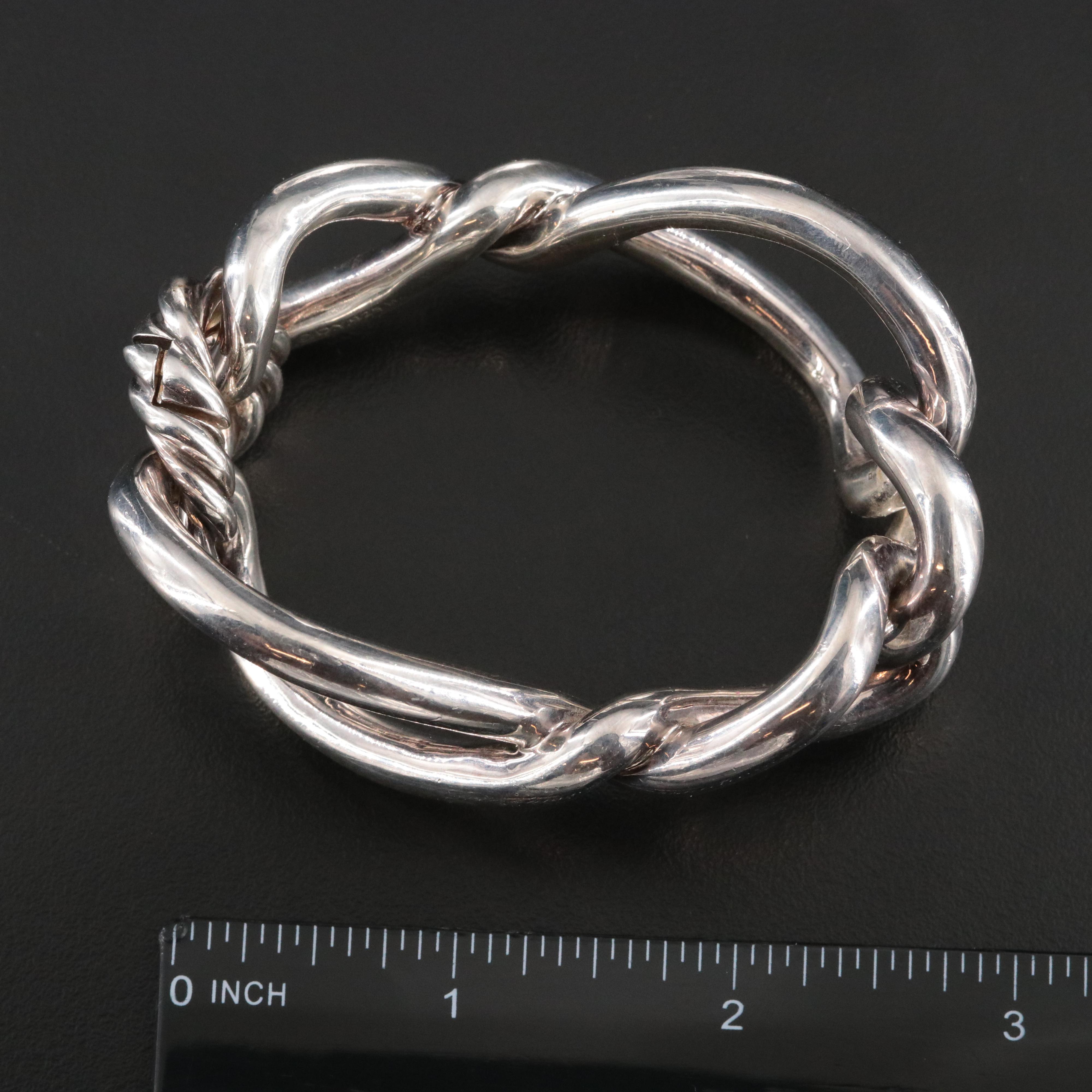 David Yurman Continuance Sterling Bracelet