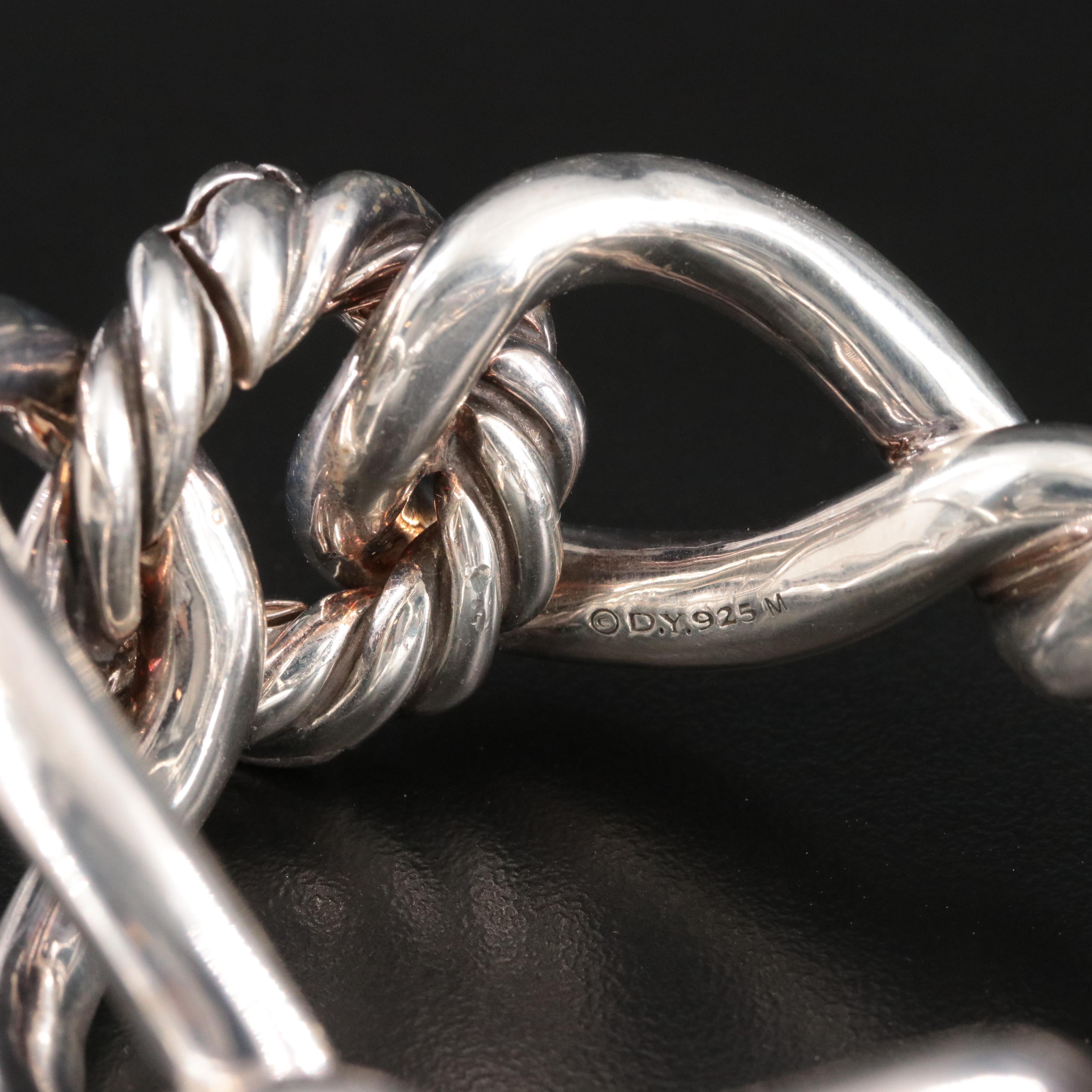 David Yurman Continuance Sterling Bracelet