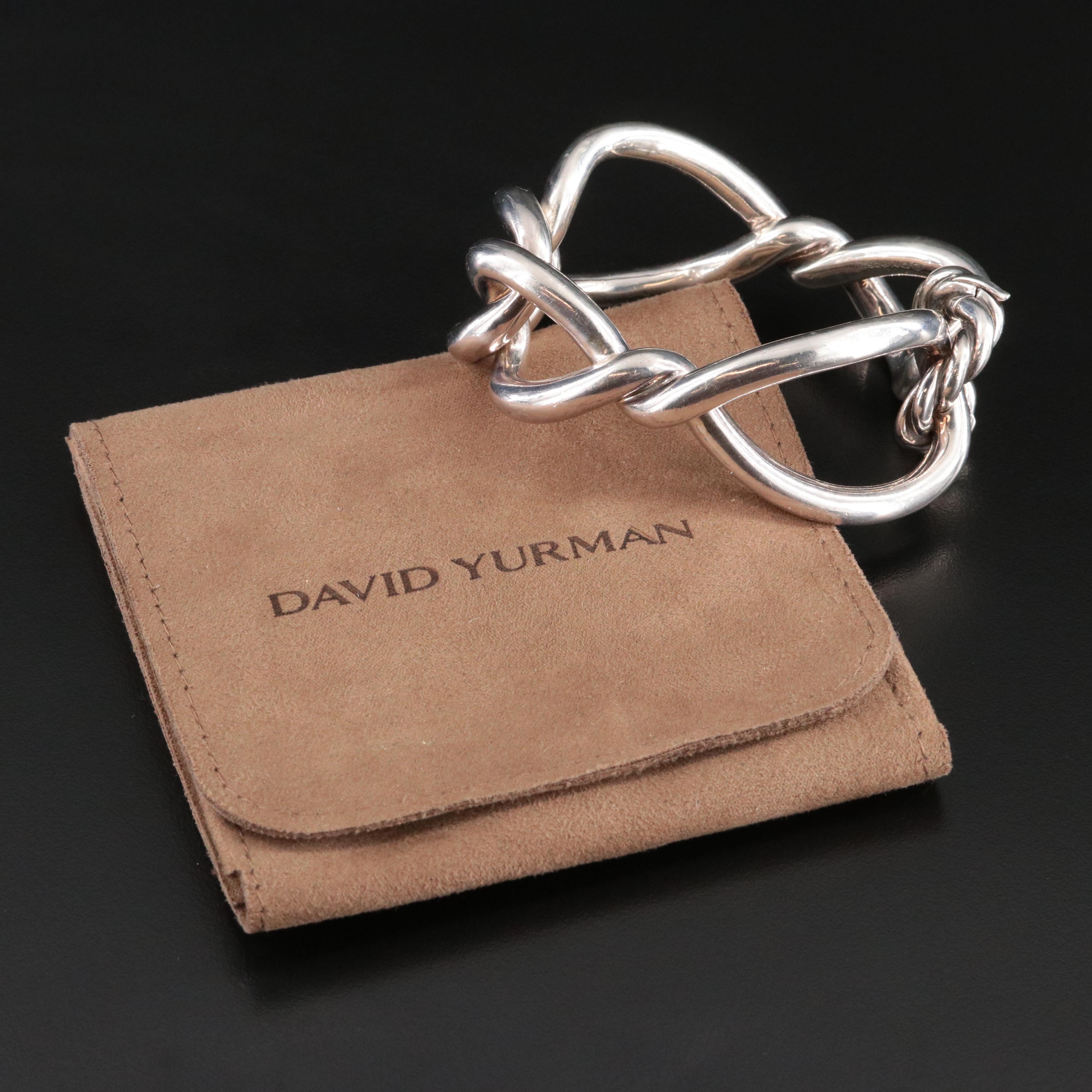 David Yurman Continuance Sterling Bracelet