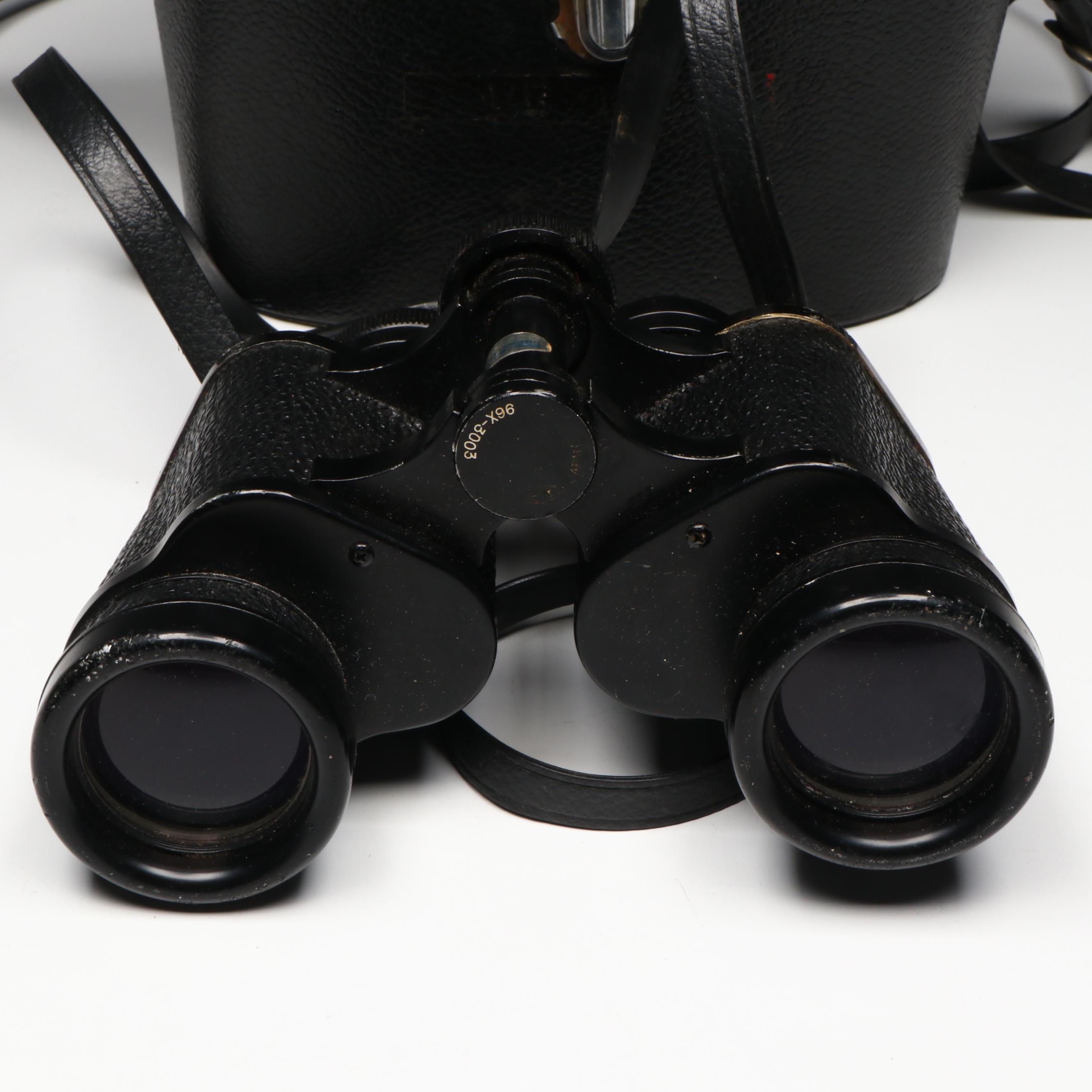 Jason Commander with Tasco and Wards 7x35 Wide Angle Binoculars