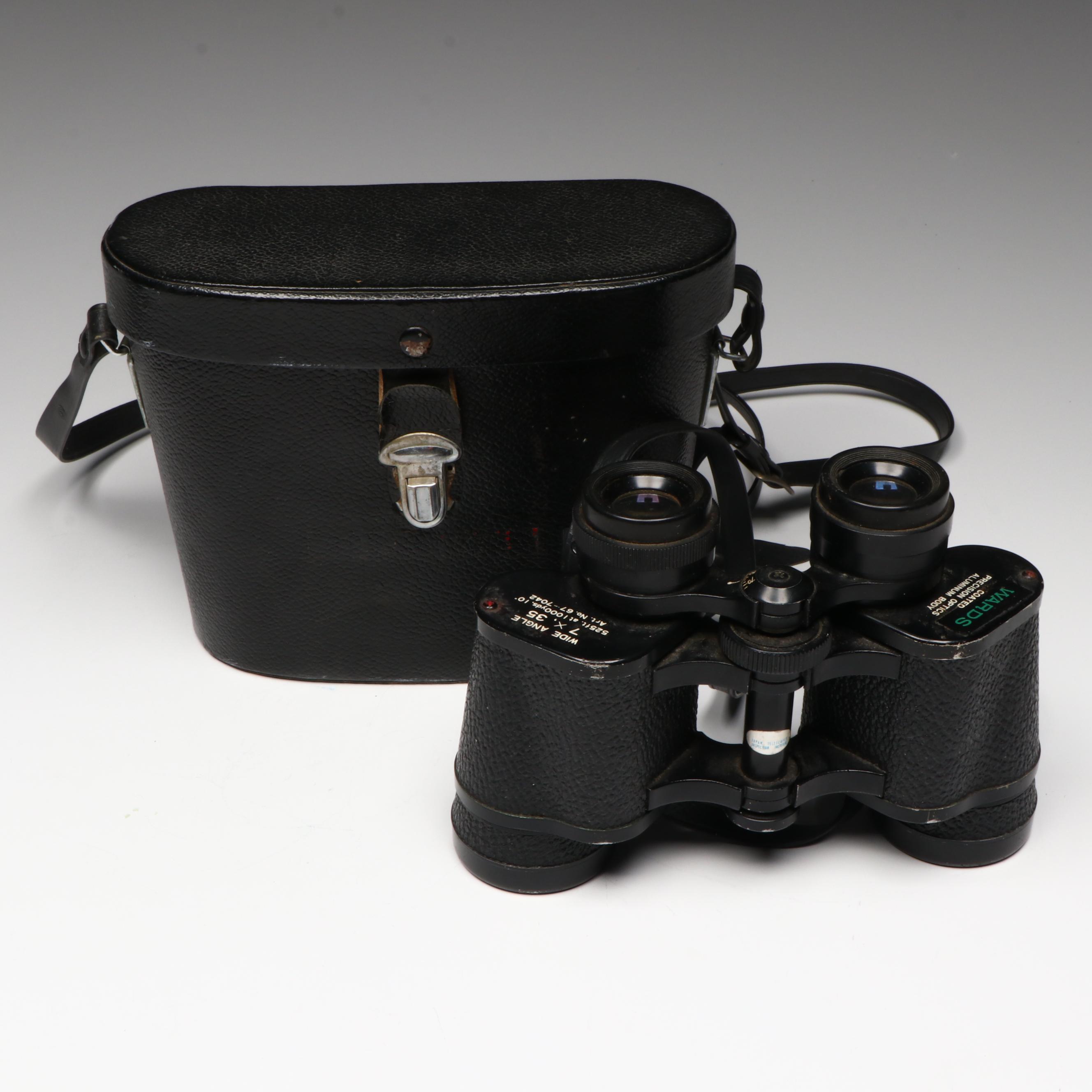 Jason Commander with Tasco and Wards 7x35 Wide Angle Binoculars