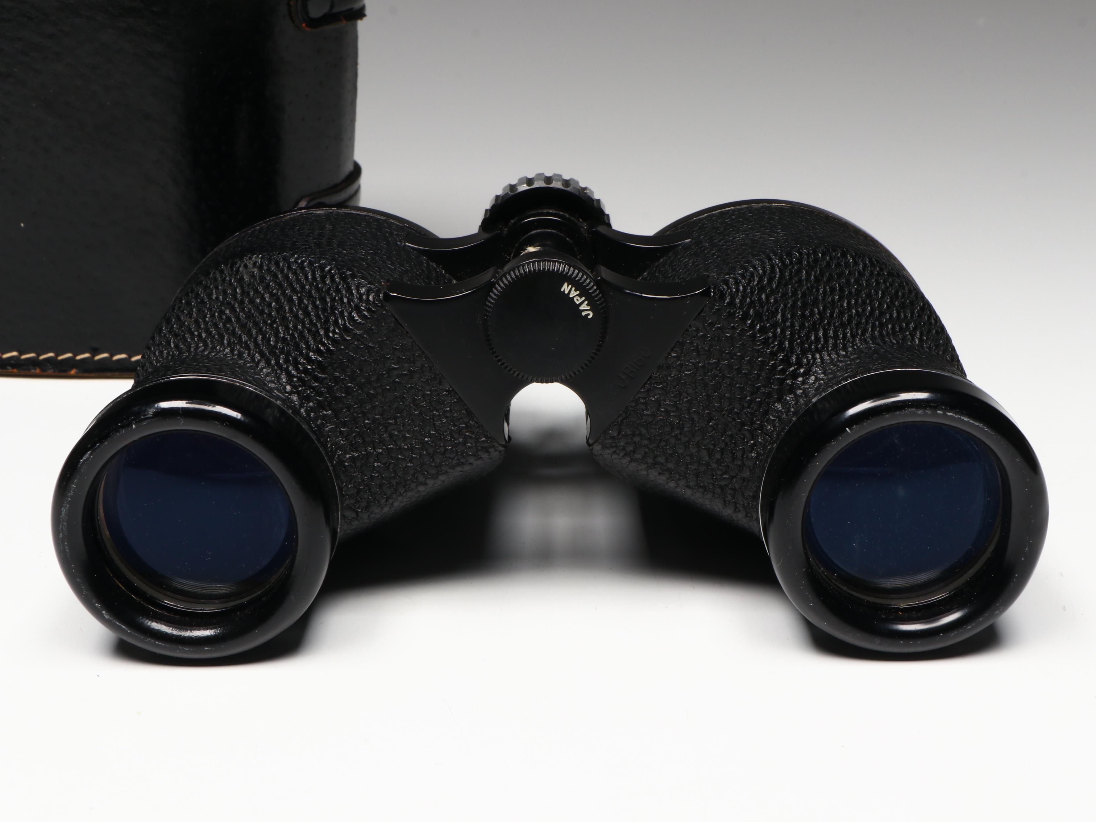 Jason Commander with Tasco and Wards 7x35 Wide Angle Binoculars