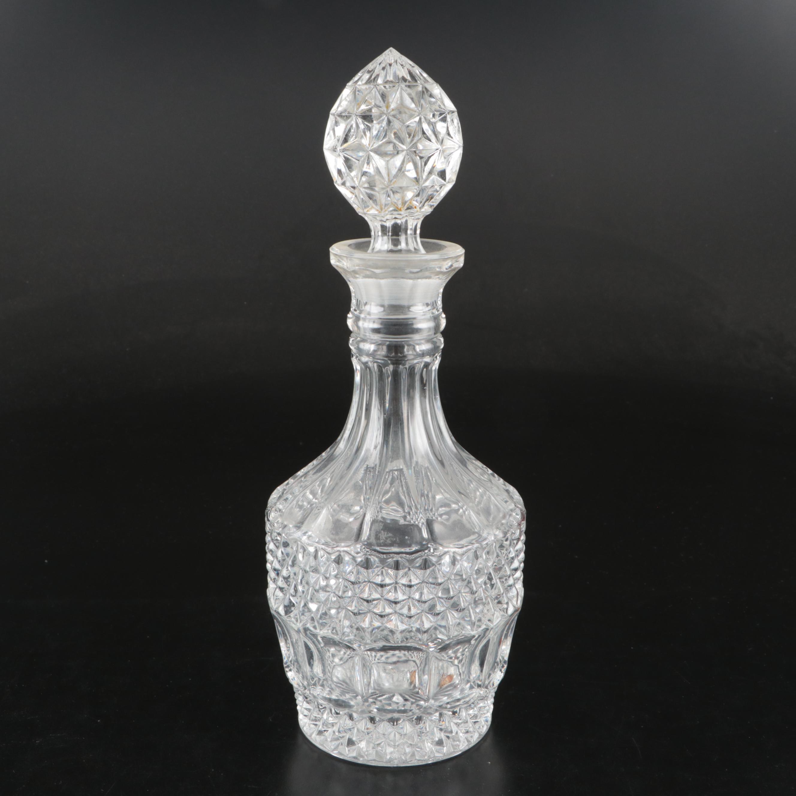 Waterford "Overture", Atlantis "Meridian", and Other Cut Crystal Decanters
