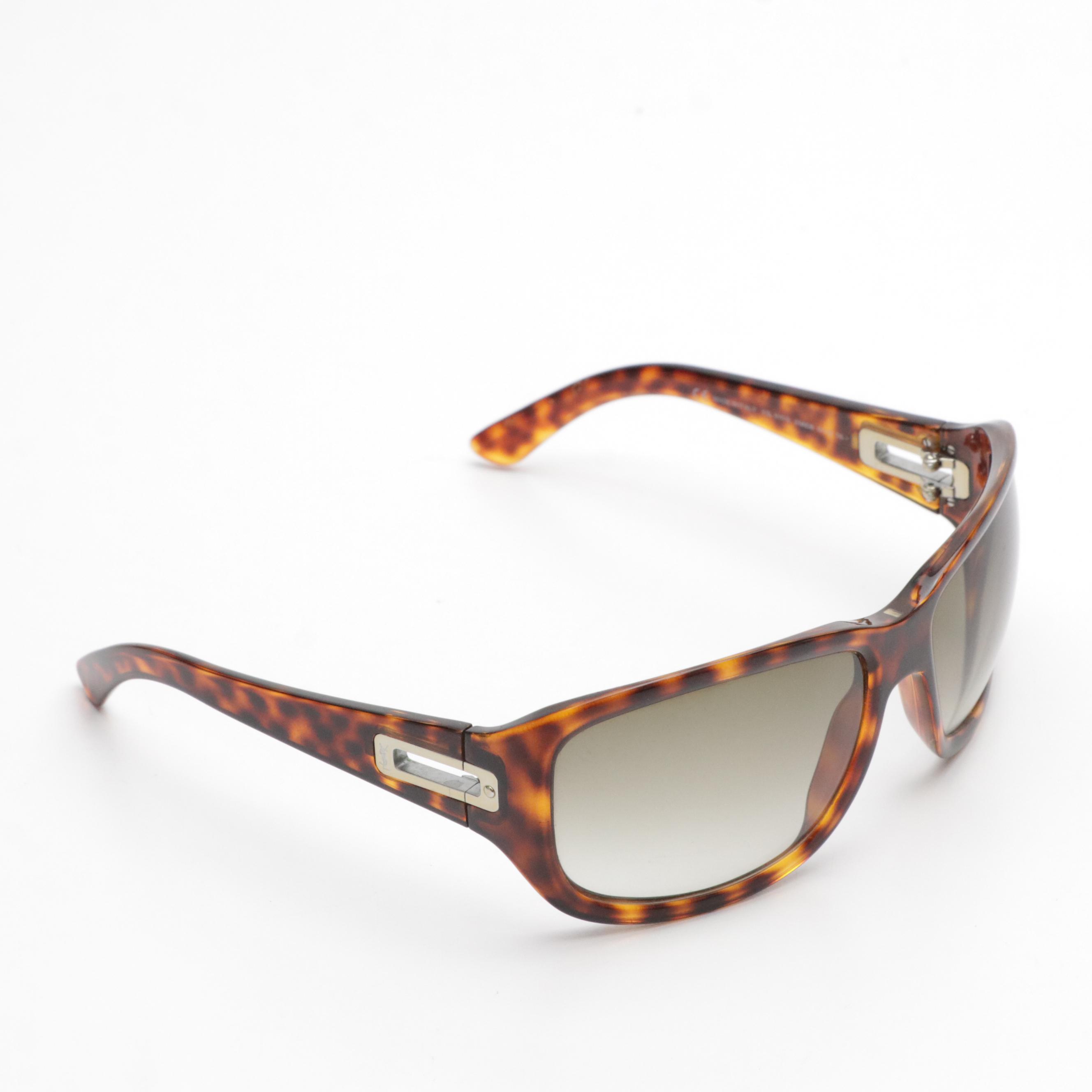 Yves Saint Laurent YSL 6111/S Sunglasses in Tortoise with Case