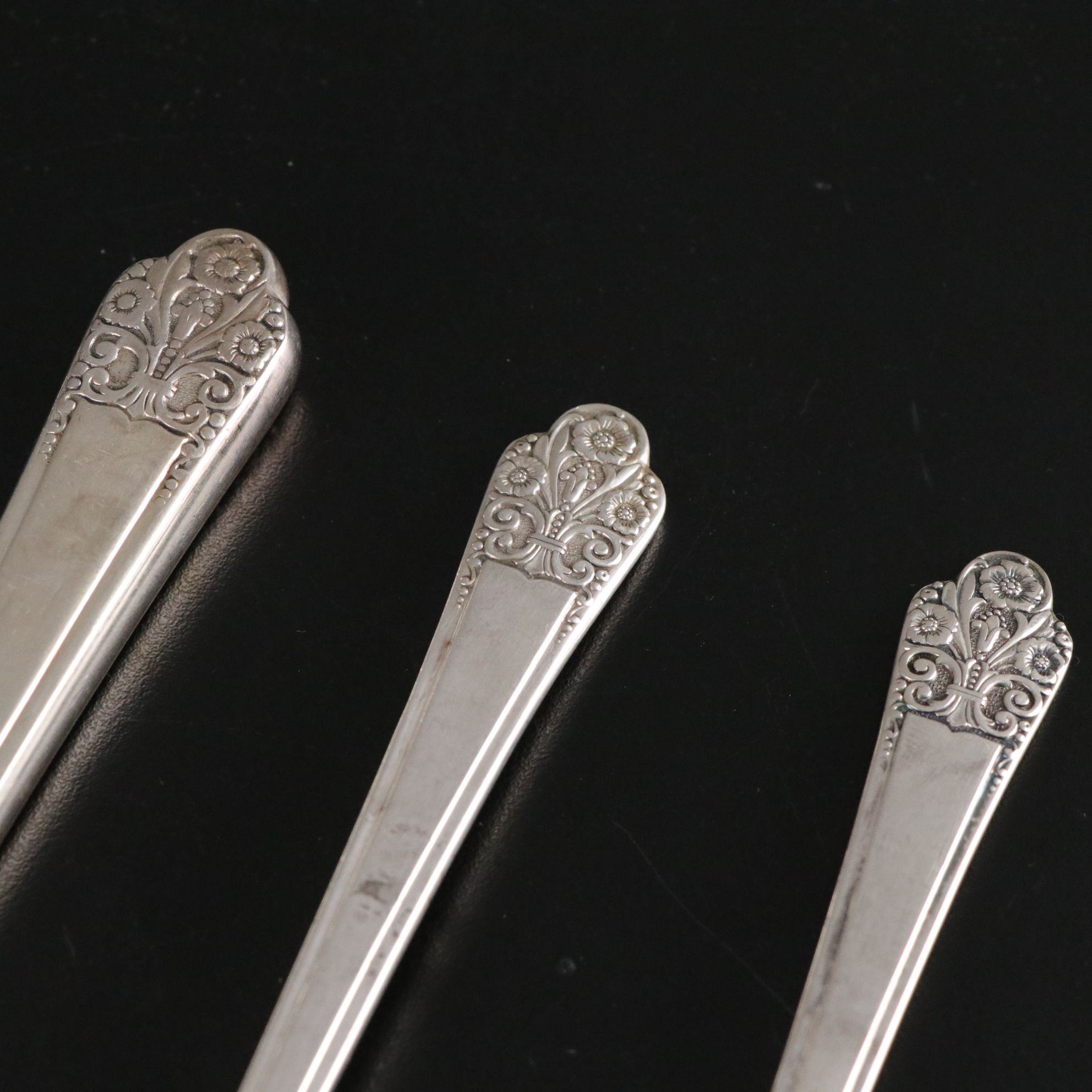 Rogers DeLuxe Plate "Precious" and Other Silver Plate Flatware