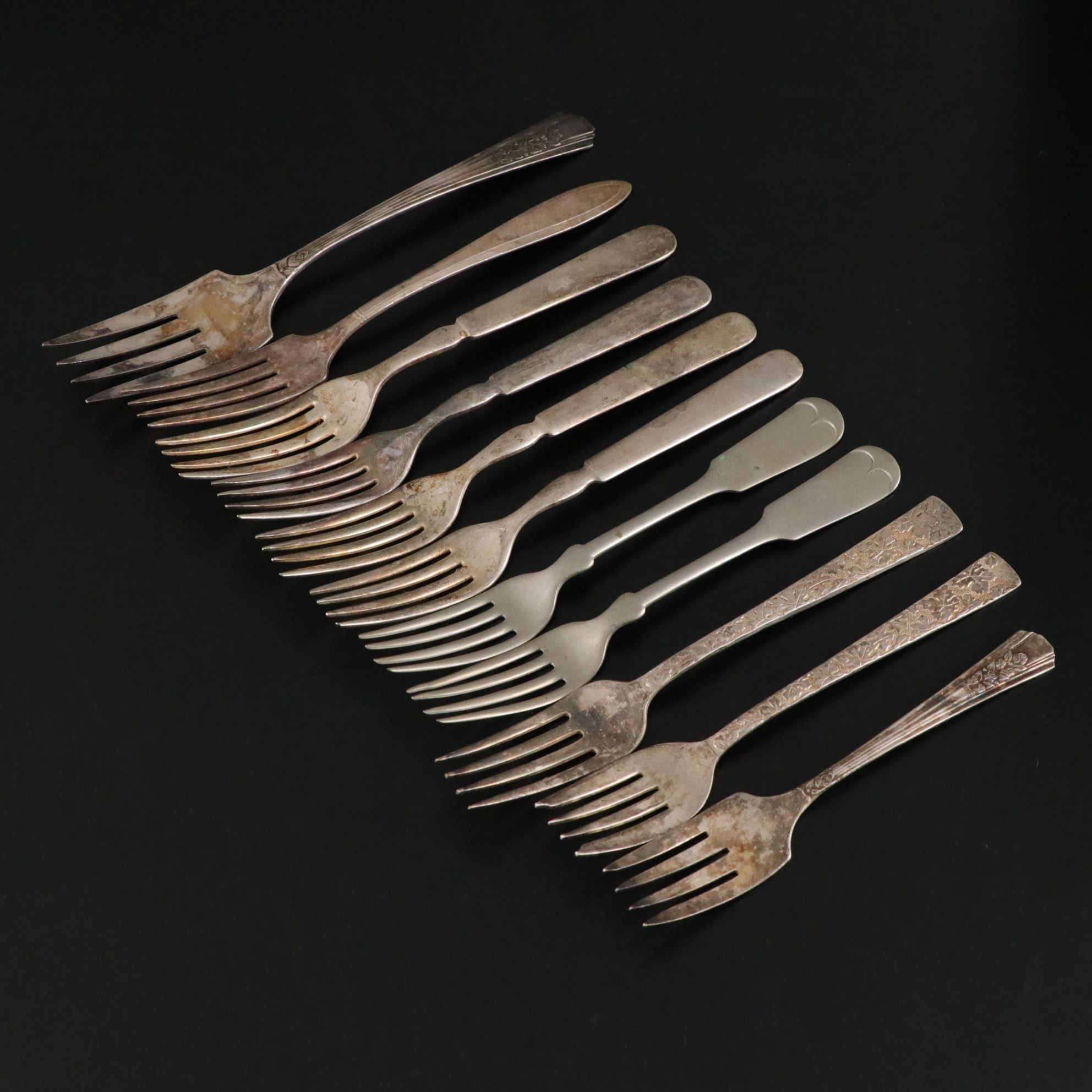 Rogers DeLuxe Plate "Precious" and Other Silver Plate Flatware