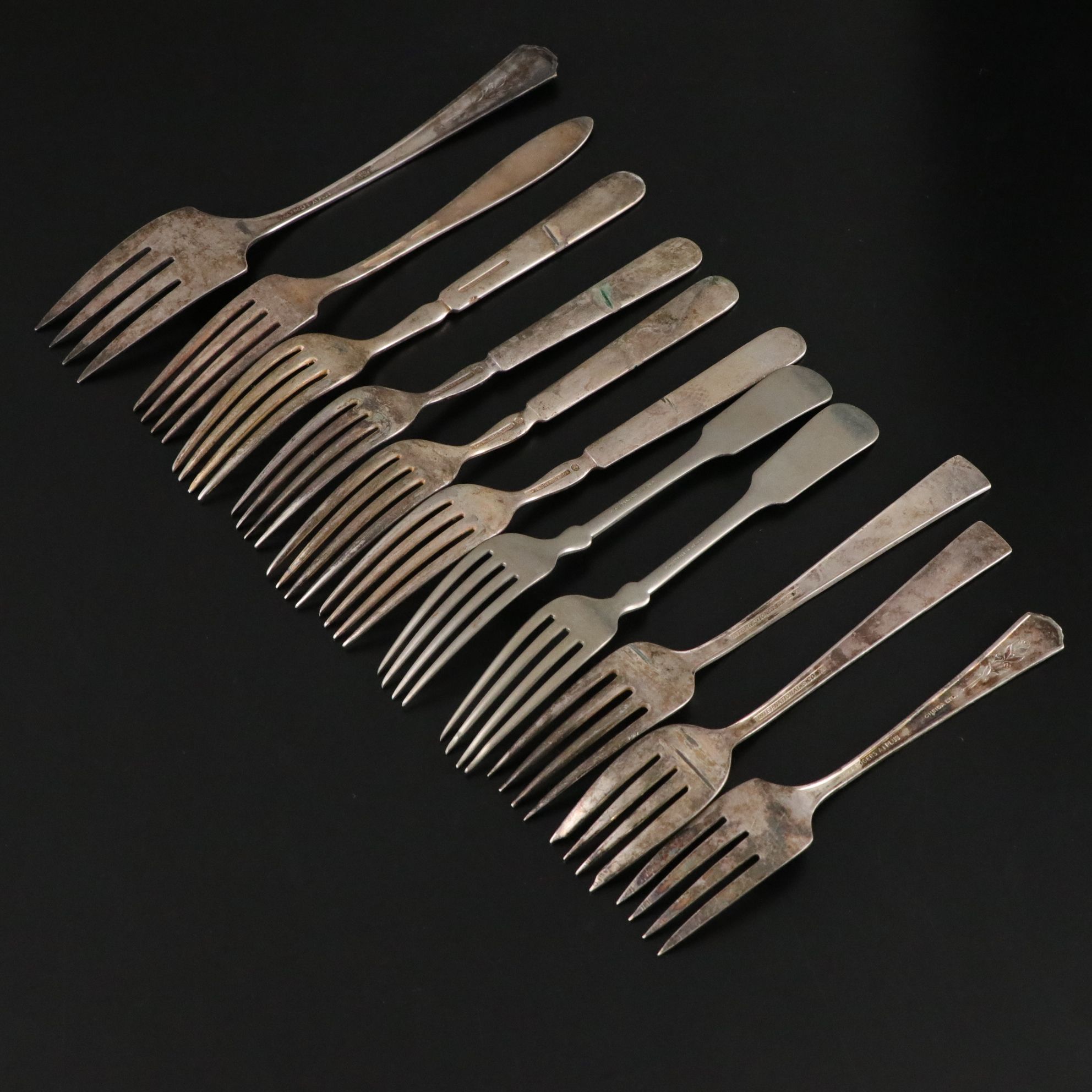 Rogers DeLuxe Plate "Precious" and Other Silver Plate Flatware