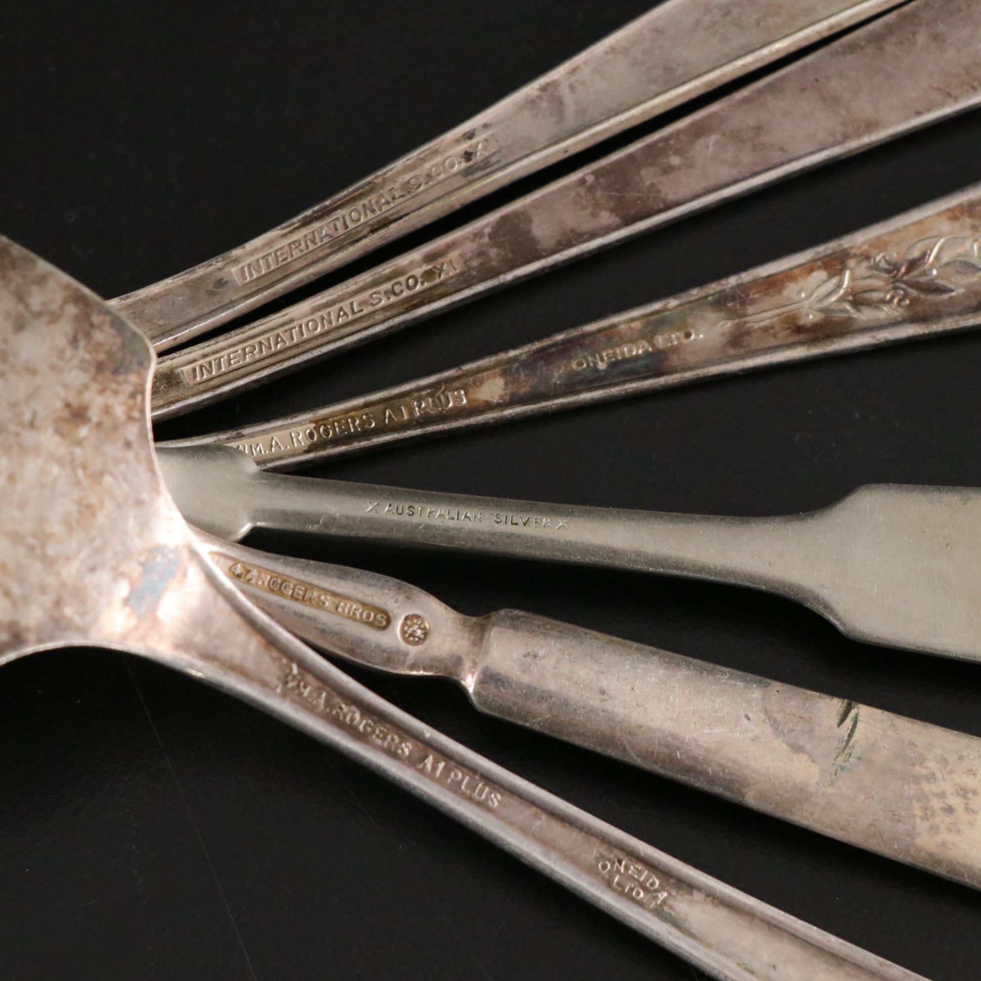 Rogers DeLuxe Plate "Precious" and Other Silver Plate Flatware