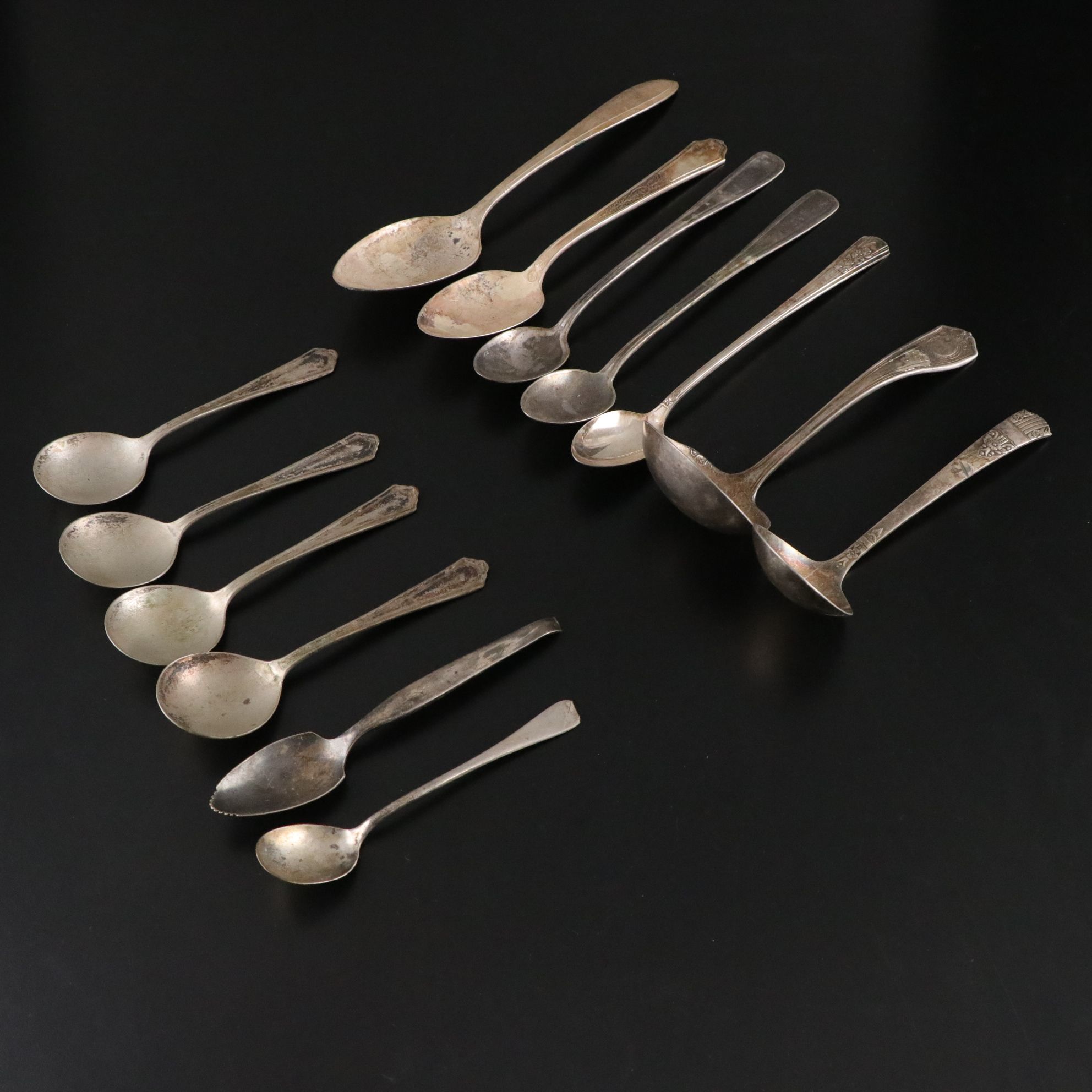 Rogers DeLuxe Plate "Precious" and Other Silver Plate Flatware