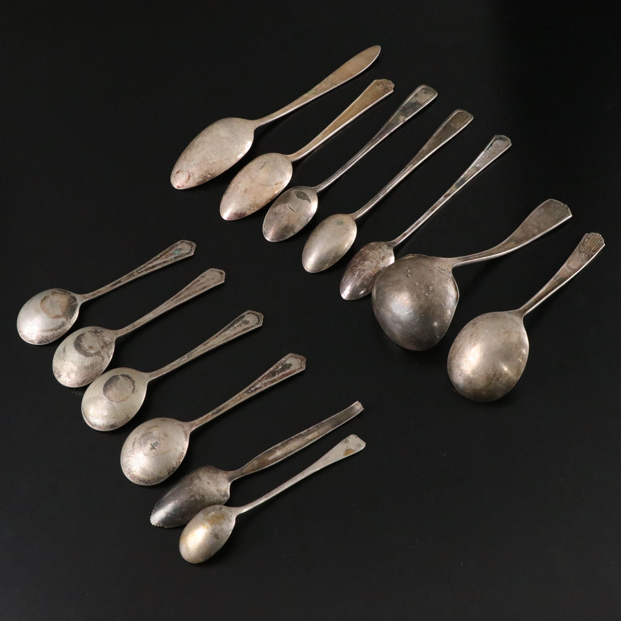 Rogers DeLuxe Plate "Precious" and Other Silver Plate Flatware