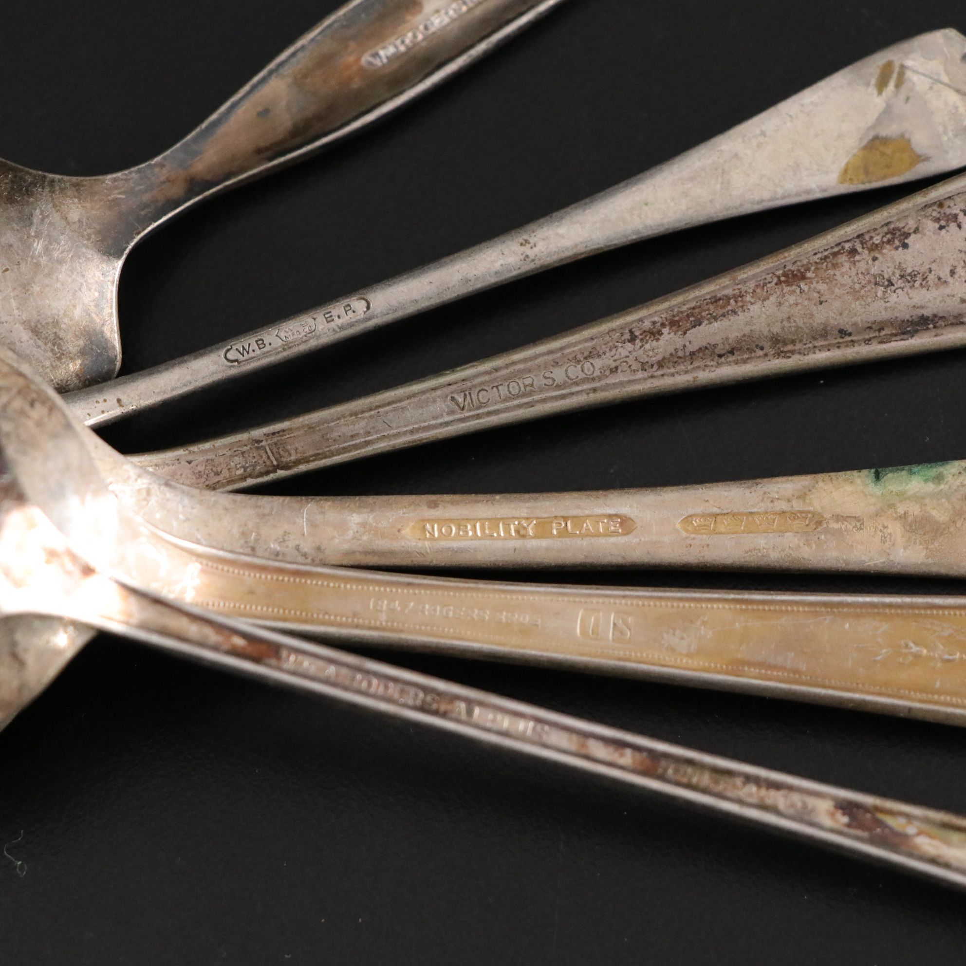 Rogers DeLuxe Plate "Precious" and Other Silver Plate Flatware