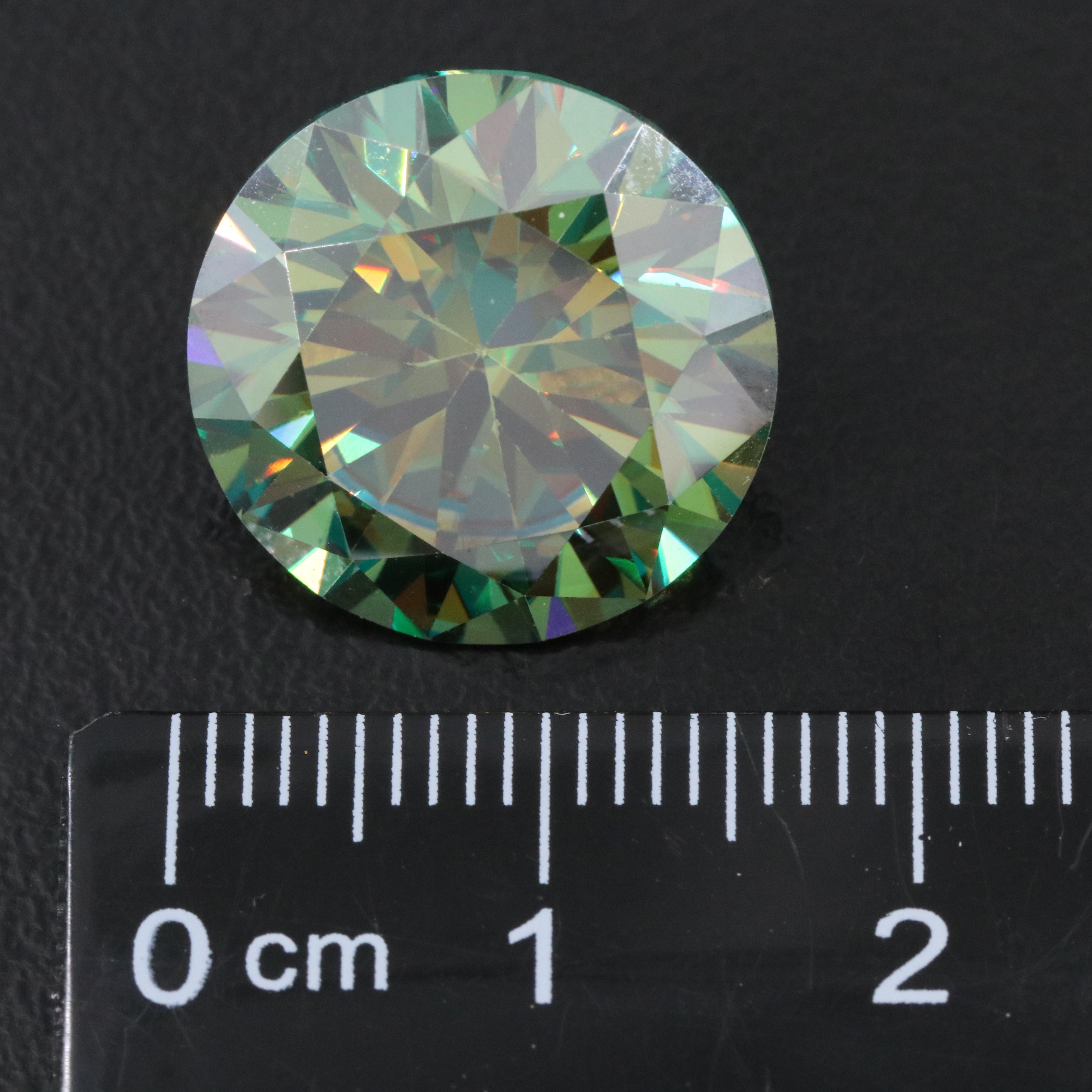 Loose 13.62 CT Moissanite