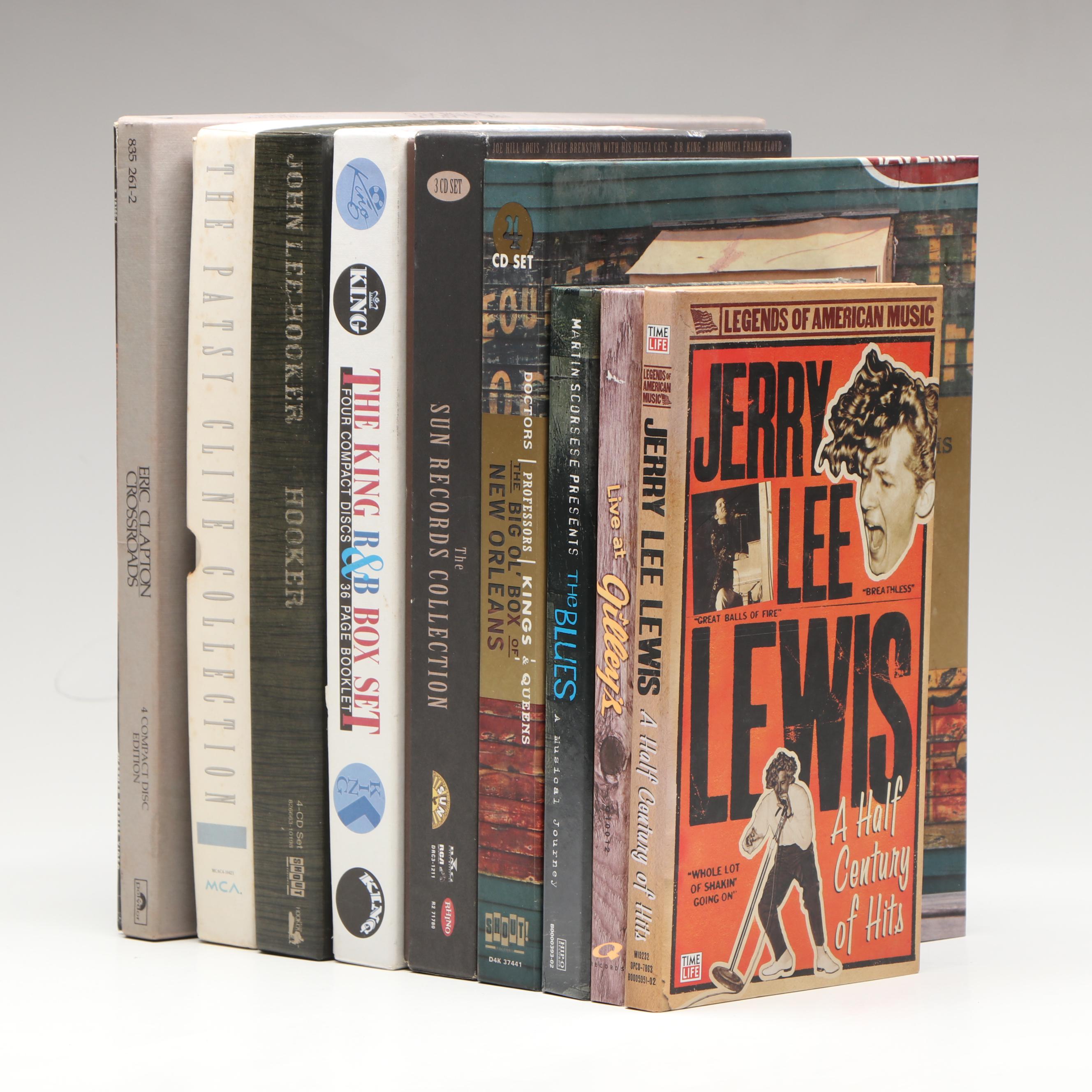 "The King" R&B with Other Rock, Country, Blues, and Compilation CD Box Sets