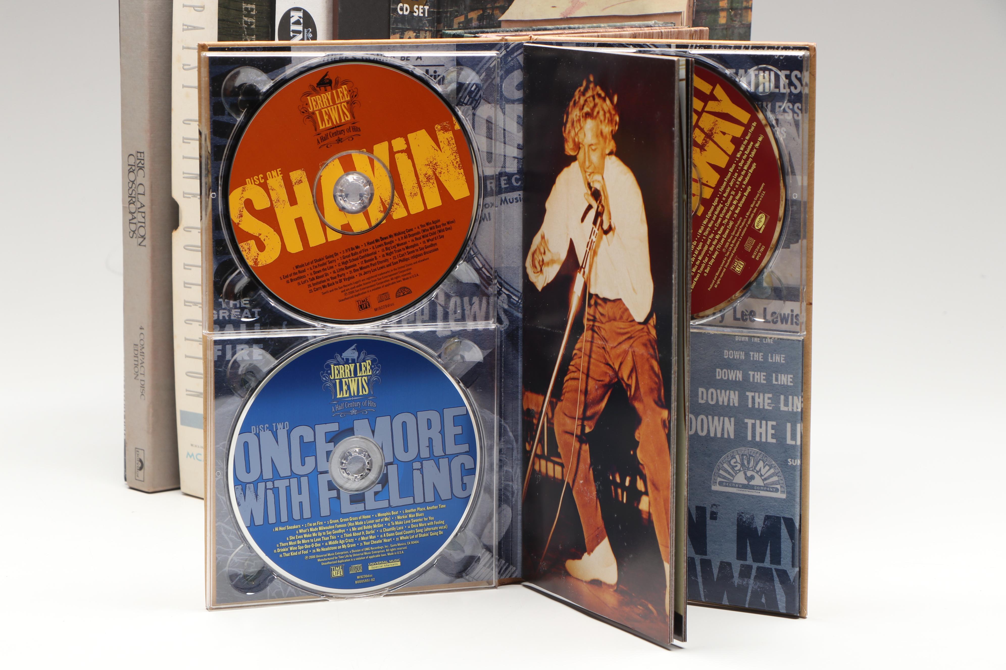 "The King" R&B with Other Rock, Country, Blues, and Compilation CD Box Sets