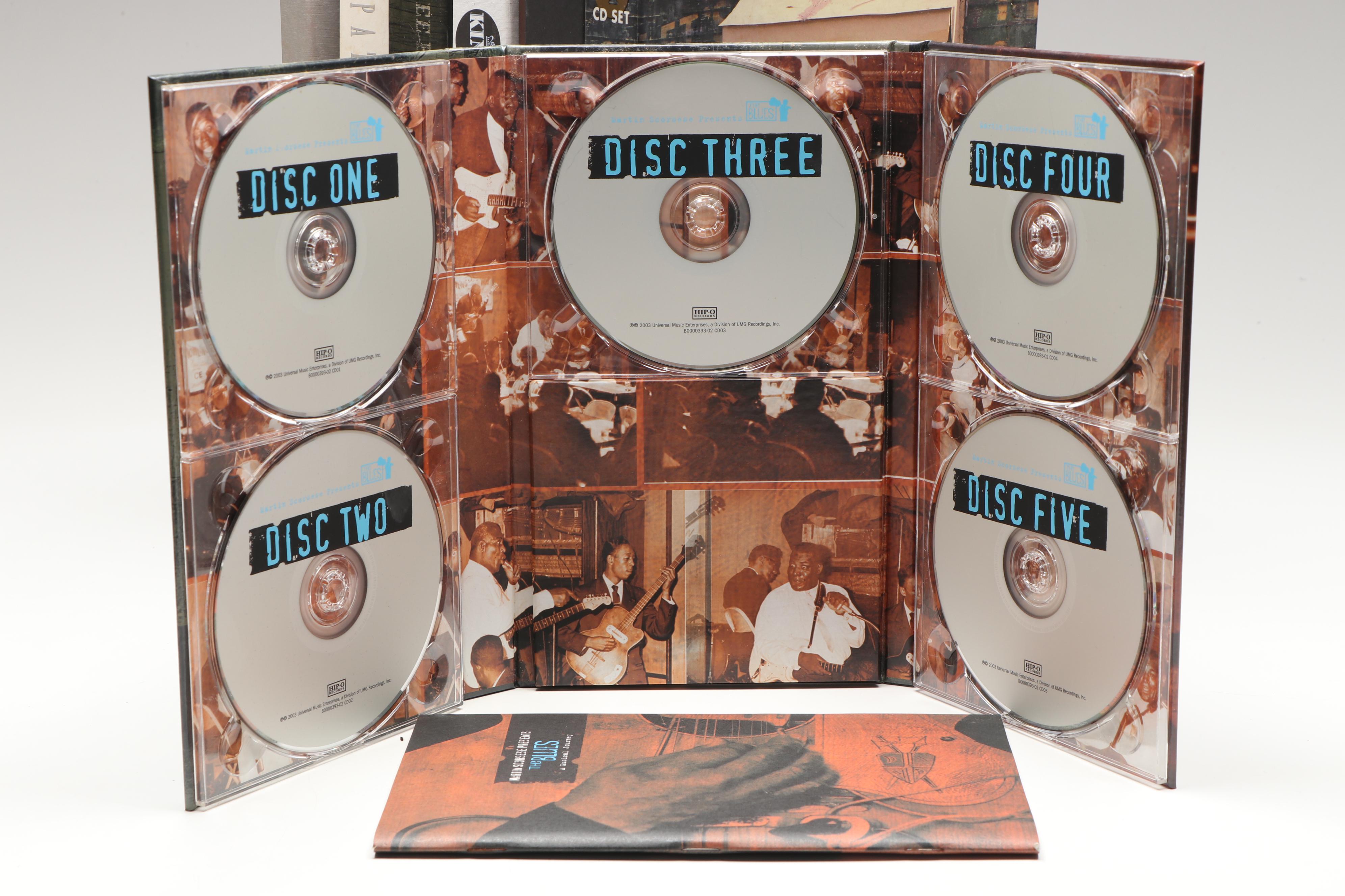 "The King" R&B with Other Rock, Country, Blues, and Compilation CD Box Sets