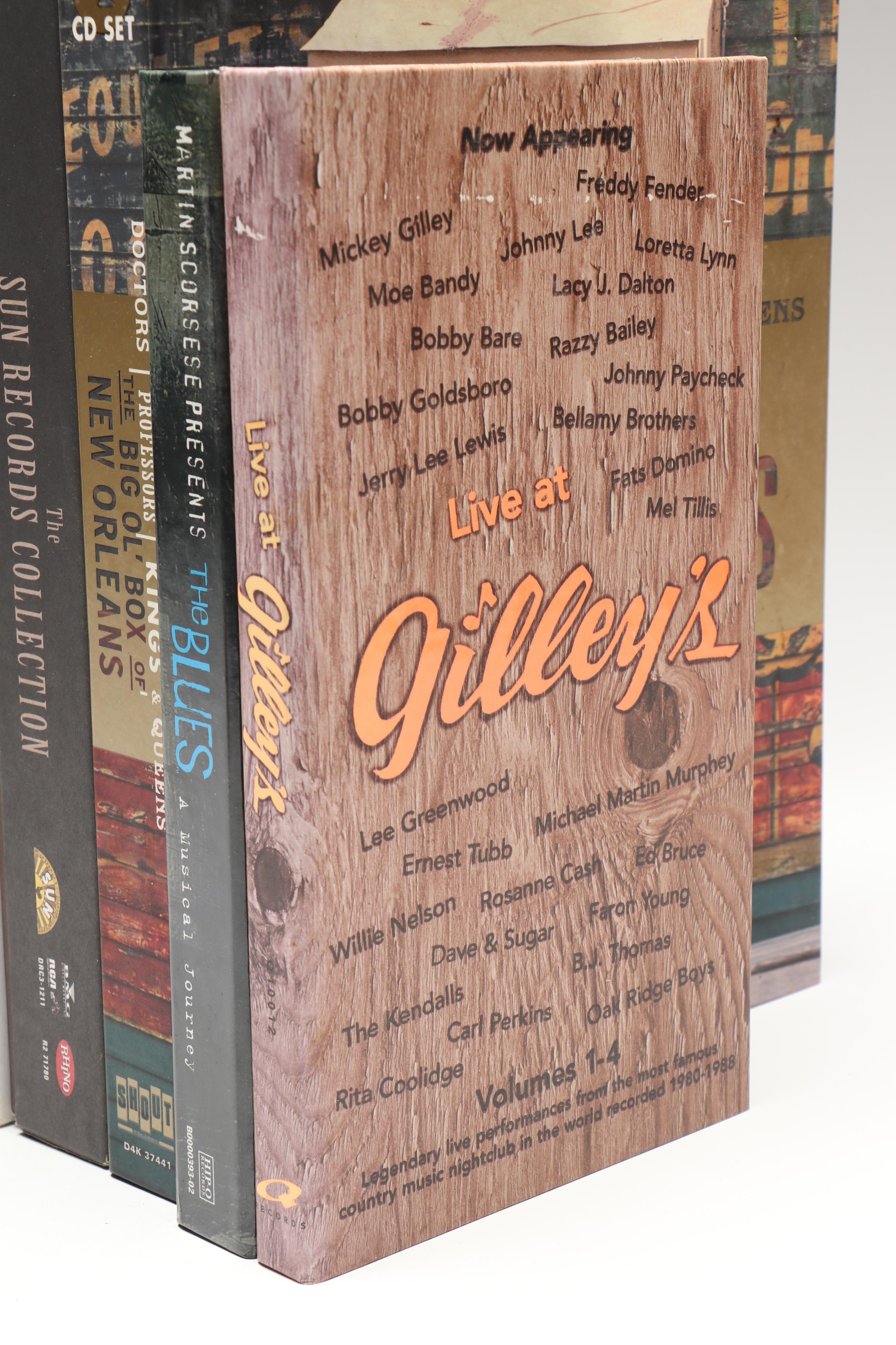 "The King" R&B with Other Rock, Country, Blues, and Compilation CD Box Sets