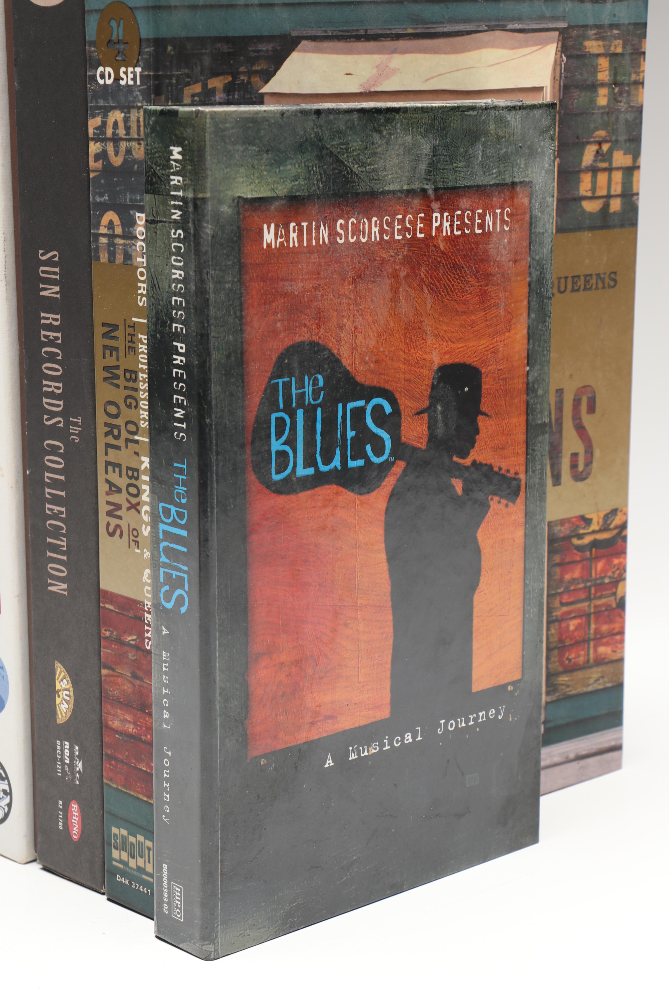 "The King" R&B with Other Rock, Country, Blues, and Compilation CD Box Sets