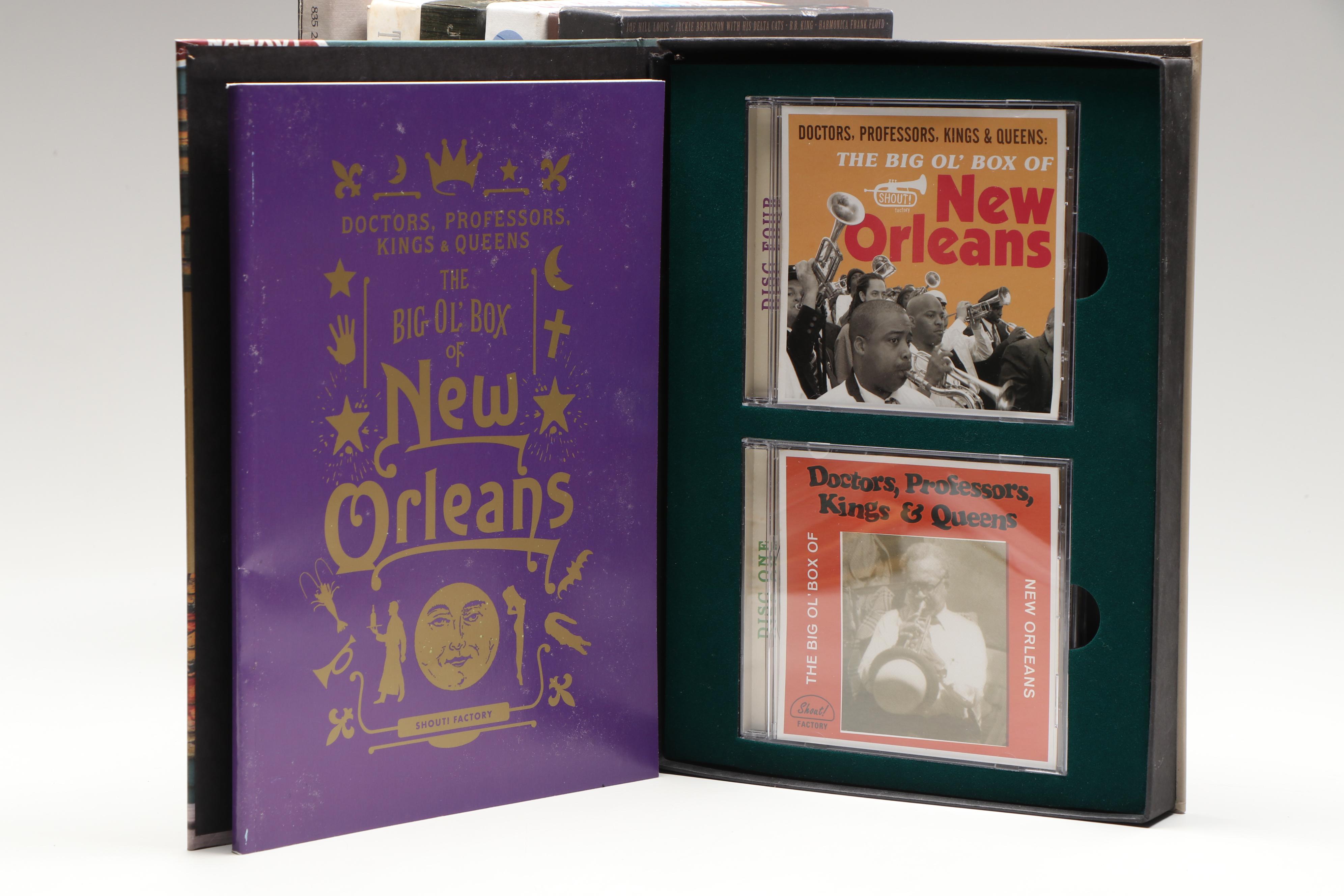 "The King" R&B with Other Rock, Country, Blues, and Compilation CD Box Sets