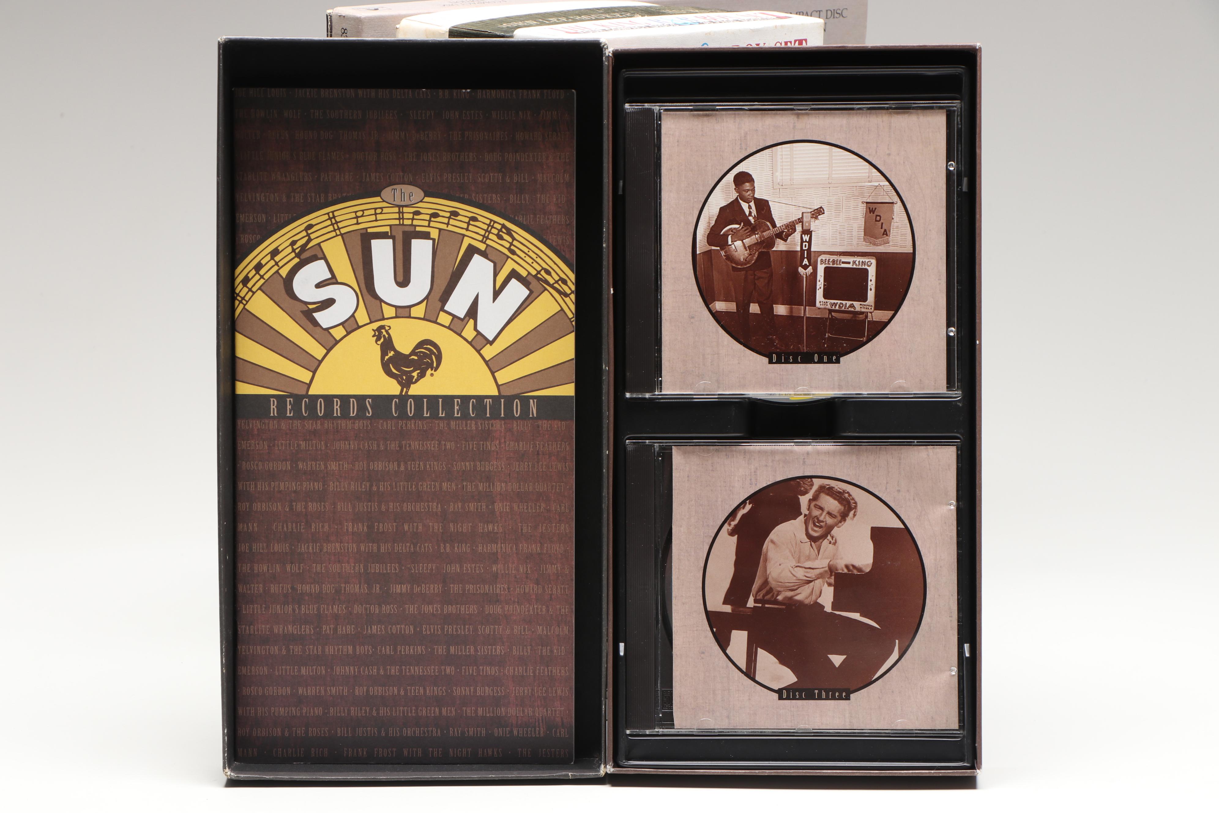 "The King" R&B with Other Rock, Country, Blues, and Compilation CD Box Sets