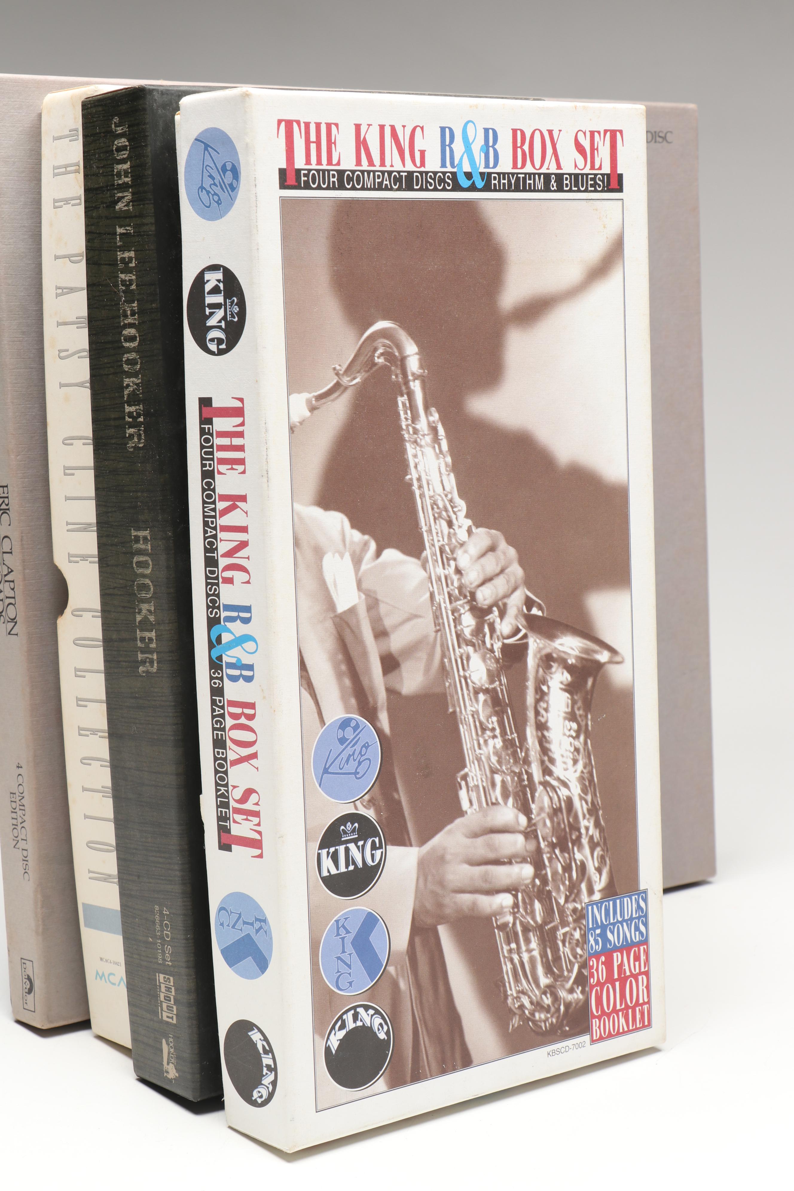 "The King" R&B with Other Rock, Country, Blues, and Compilation CD Box Sets