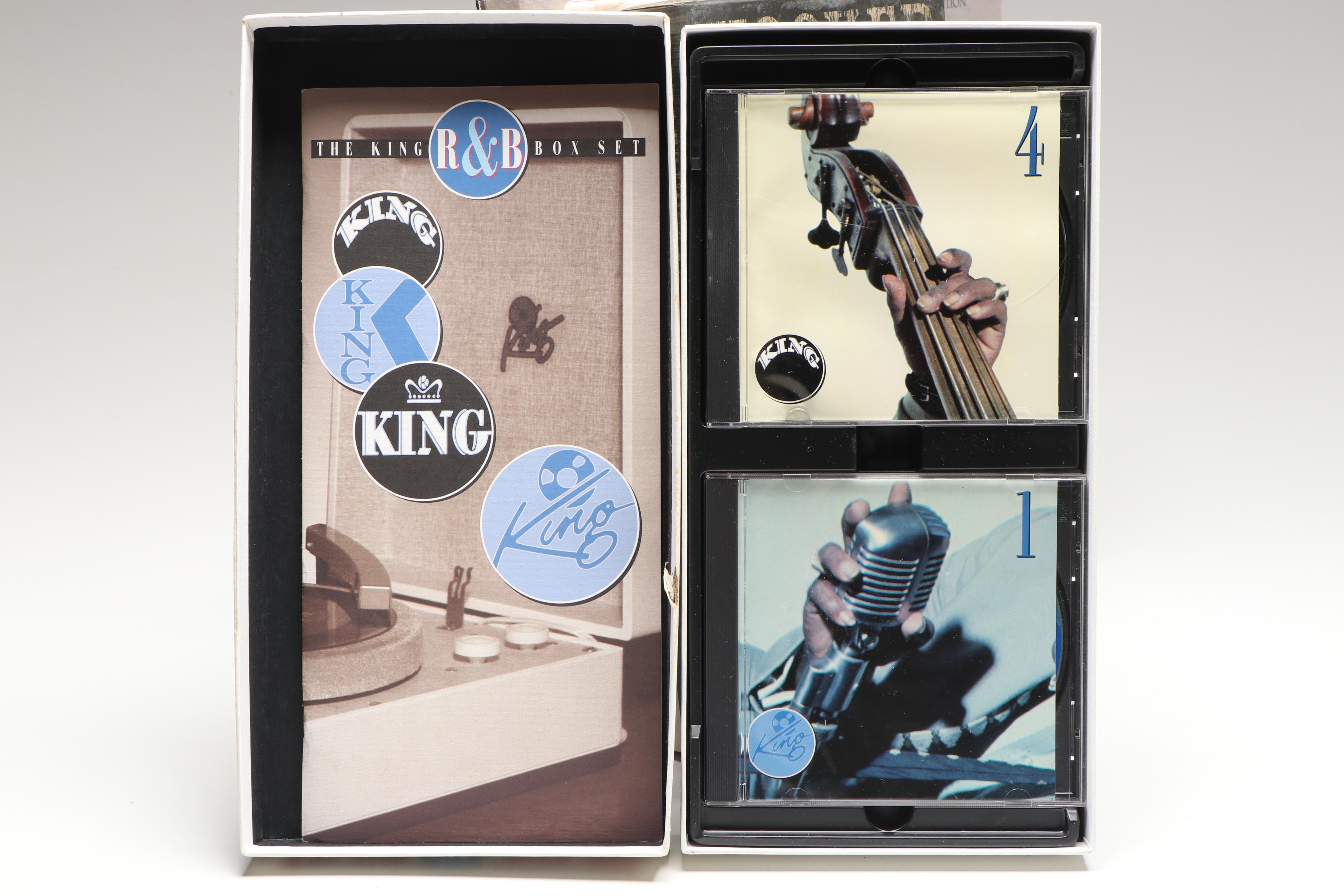 "The King" R&B with Other Rock, Country, Blues, and Compilation CD Box Sets