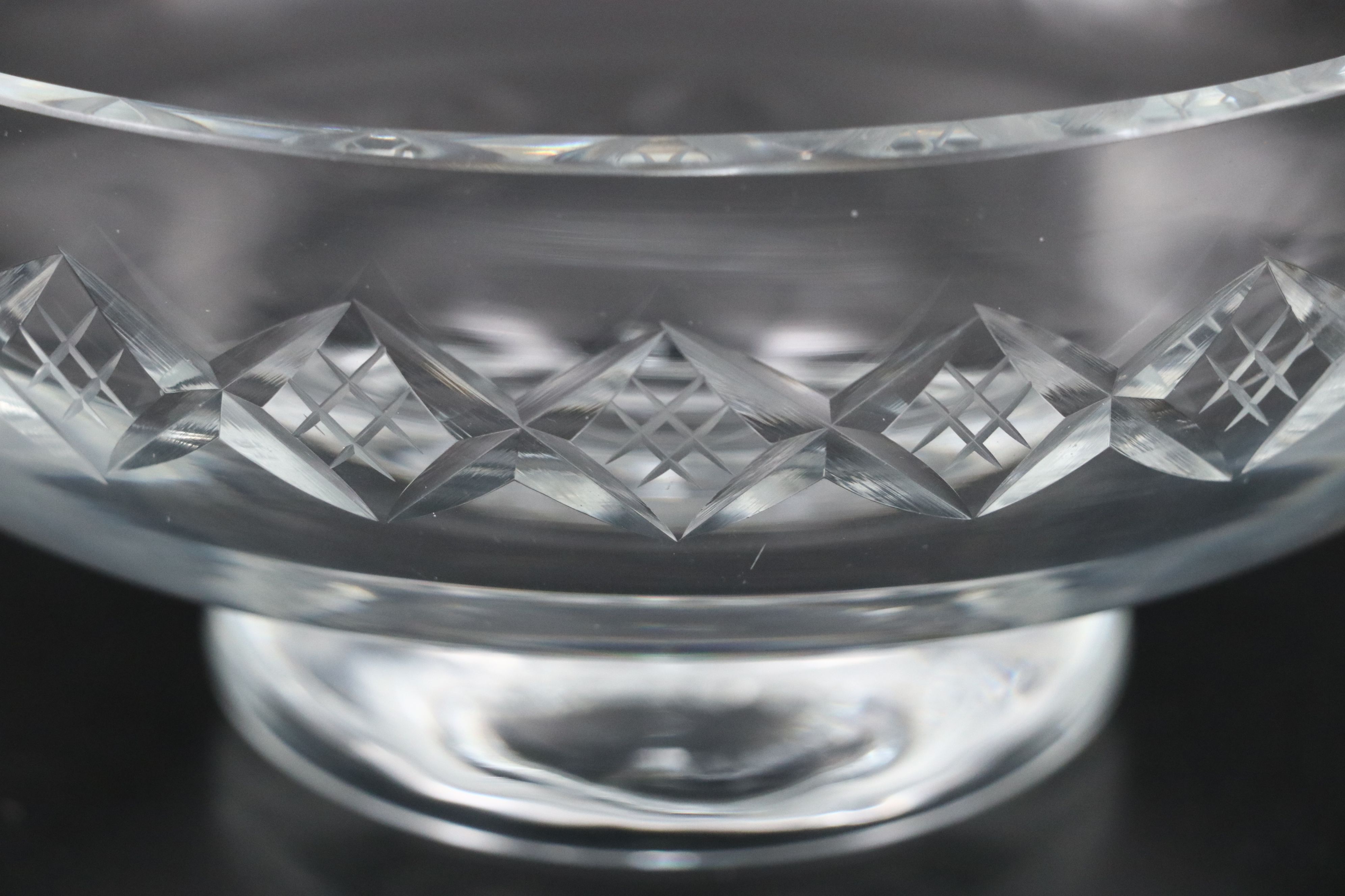 Skruf Crystal Bowl, Crystal Ashtray, and More Crystal Table Décor