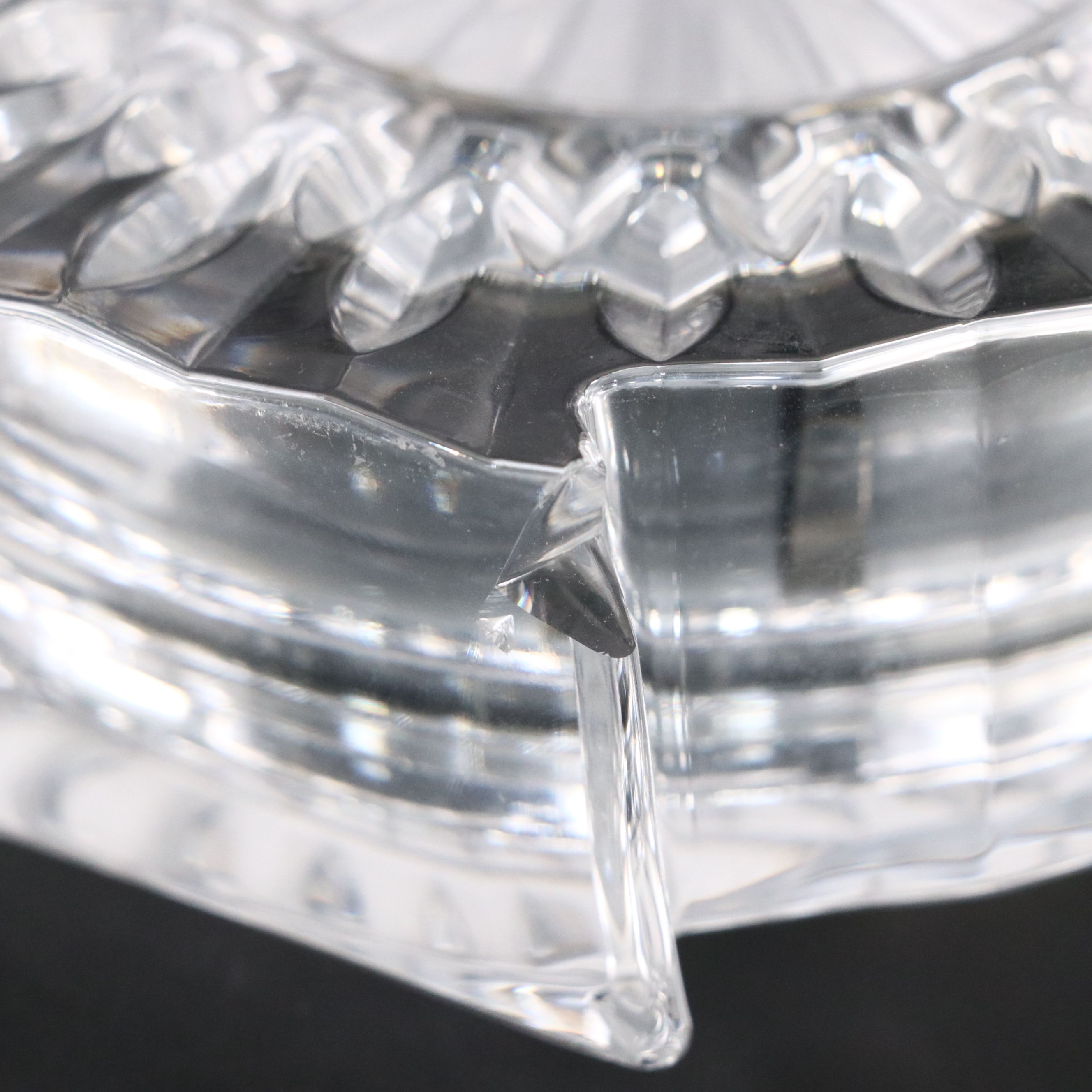 Skruf Crystal Bowl, Crystal Ashtray, and More Crystal Table Décor