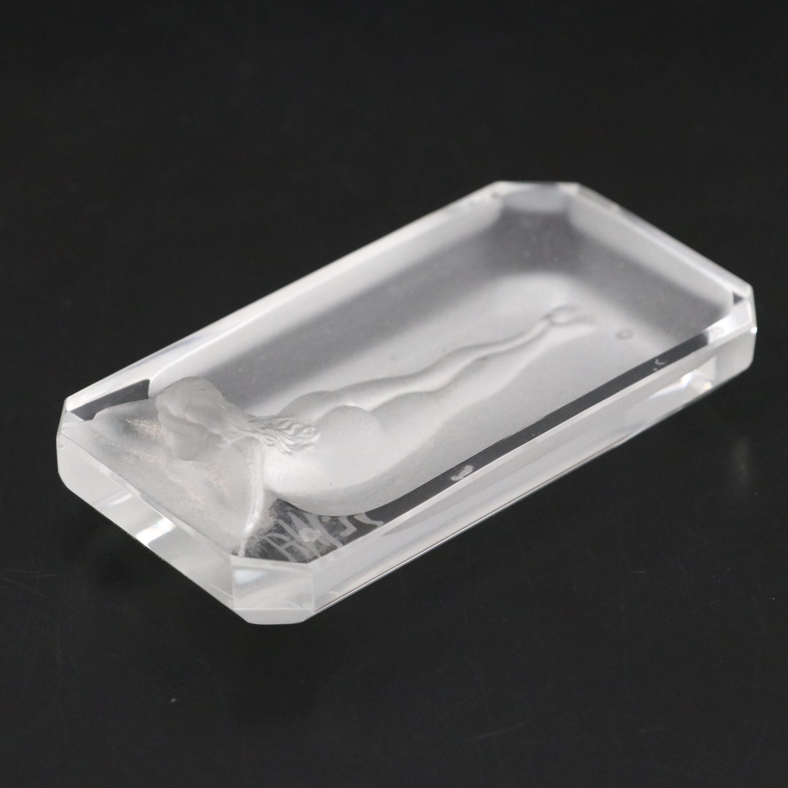 Skruf Crystal Bowl, Crystal Ashtray, and More Crystal Table Décor