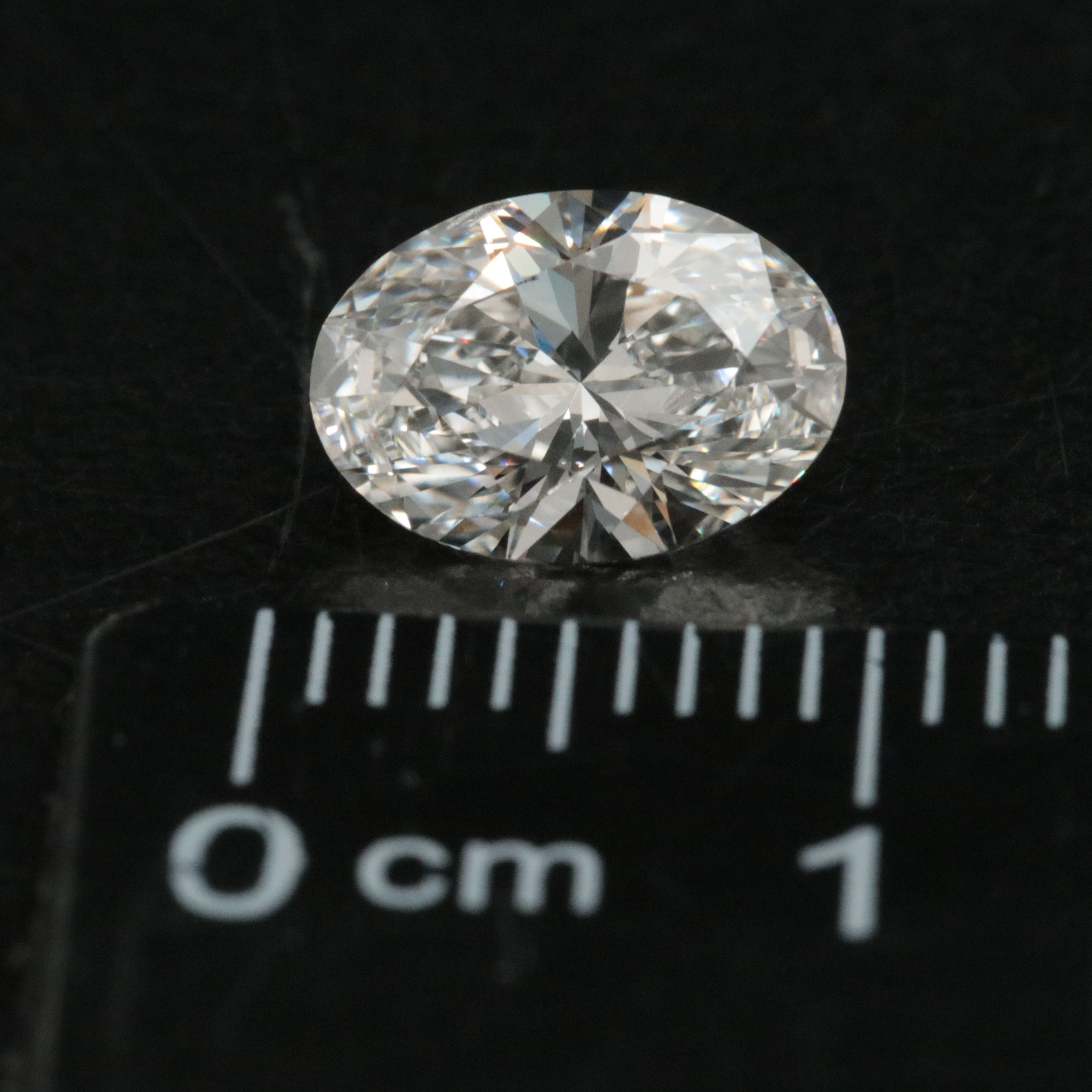Loose 1.37 CT Lab Grown Diamond with IGI Report