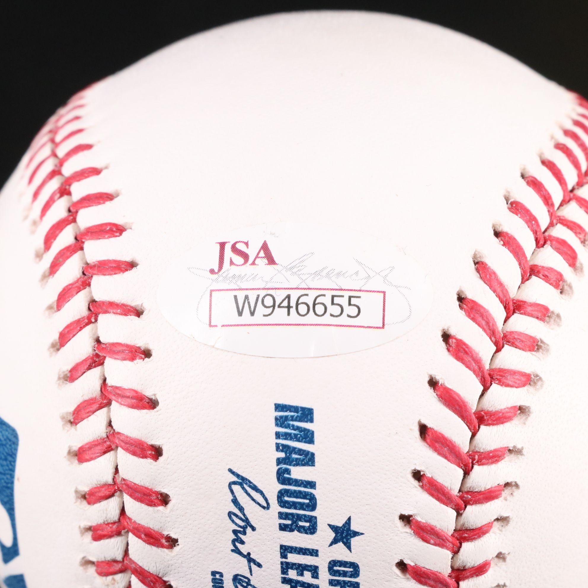 Frank Thomas Signed Rawlings Official Major League Baseball with Display, JSA