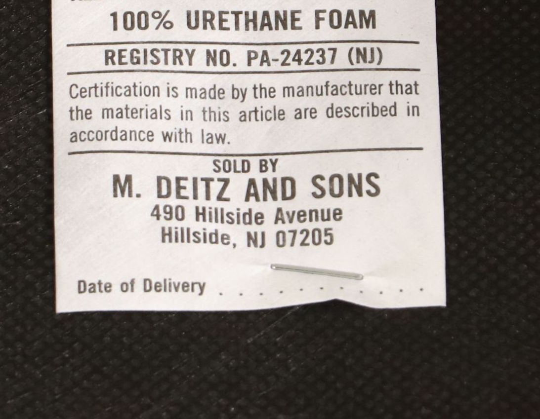 M. Deitz & Sons Laminate and Cast Iron Pub Table with Chairs