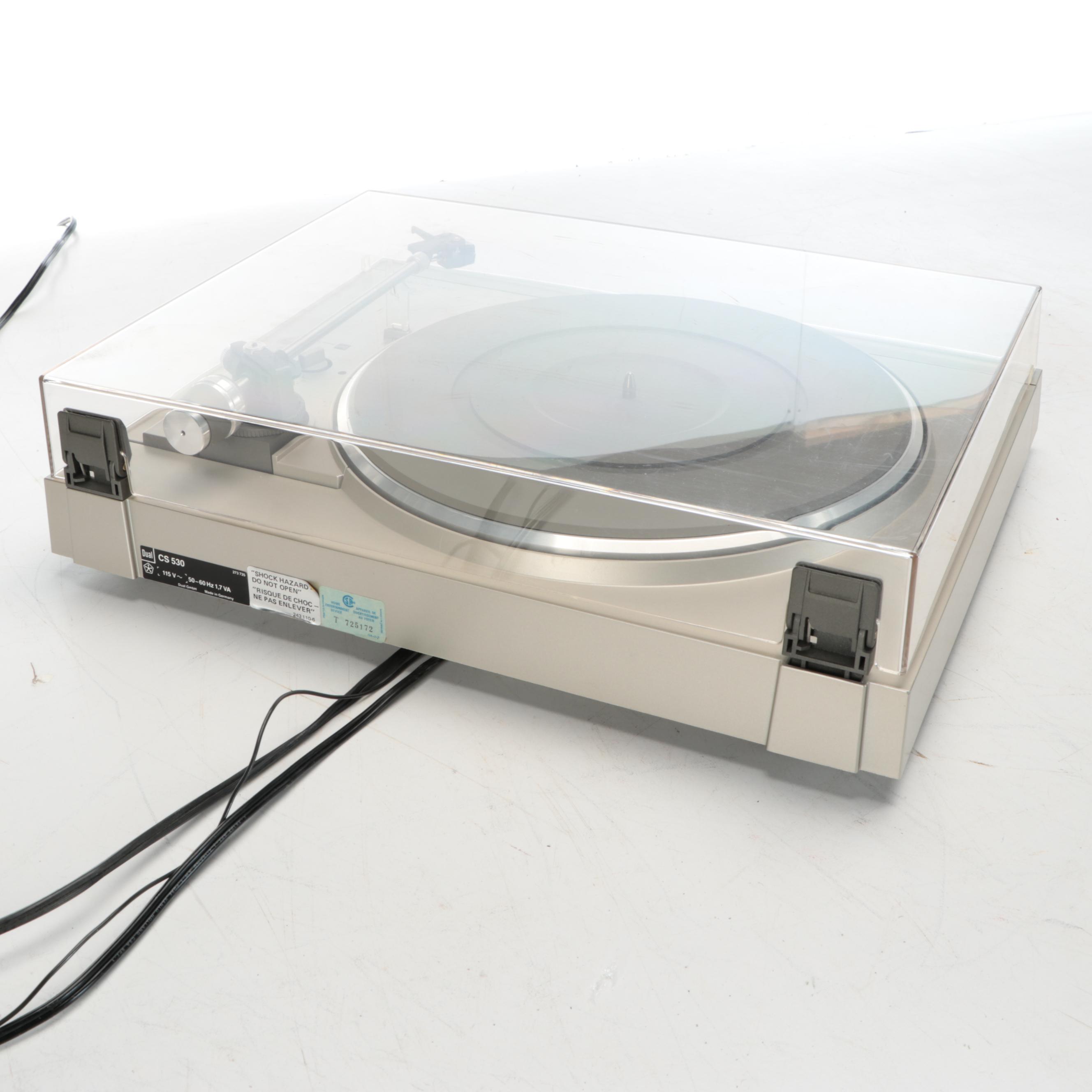 Dual CS 530 Automatic Belt Drive Turntable, 1980s