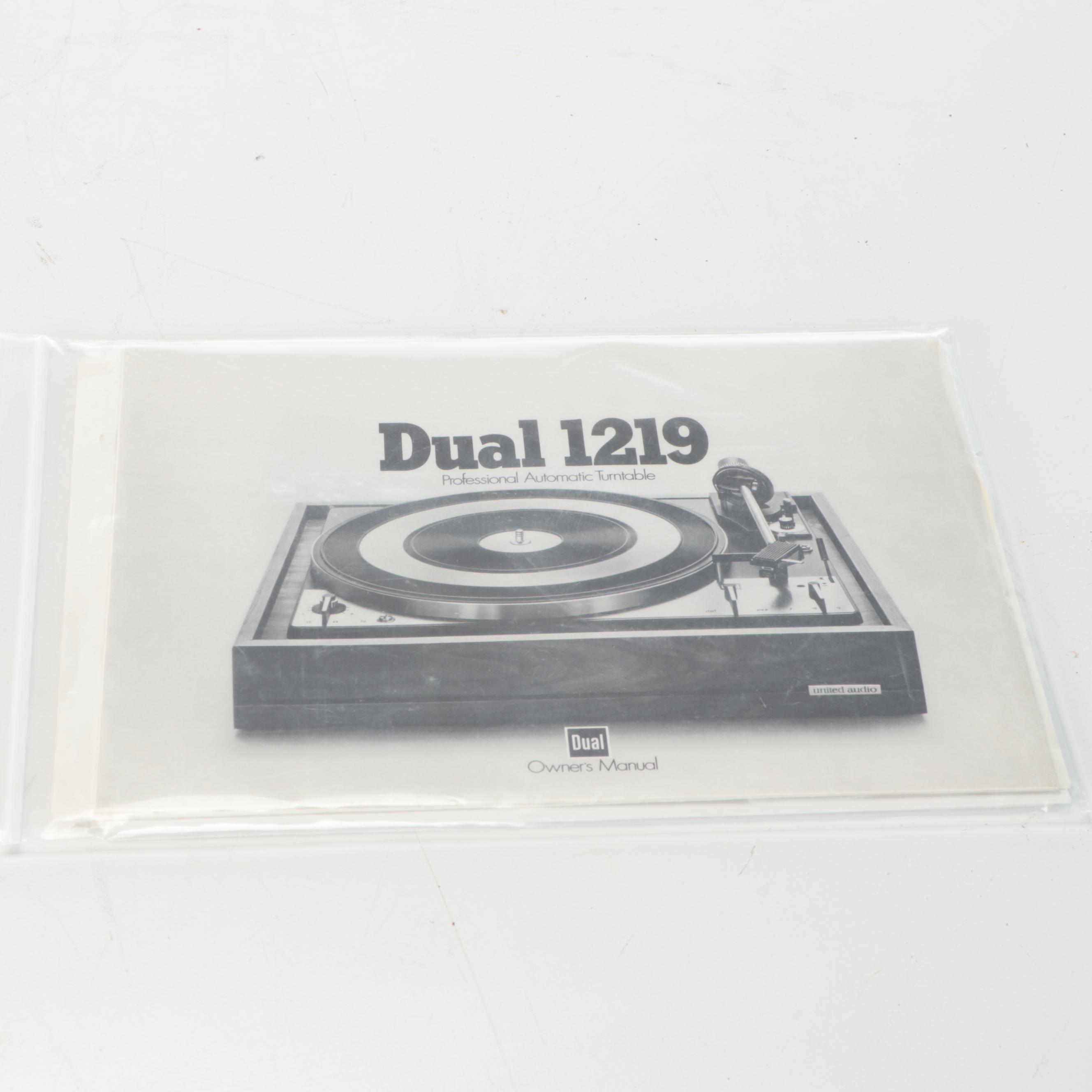 Dual CS 530 Automatic Belt Drive Turntable, 1980s